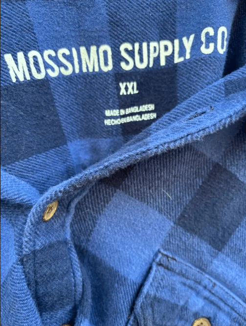 Mossimo Mens Blue Button Up Size US XXL / EU 58 / 5 - 3 Thumbnail