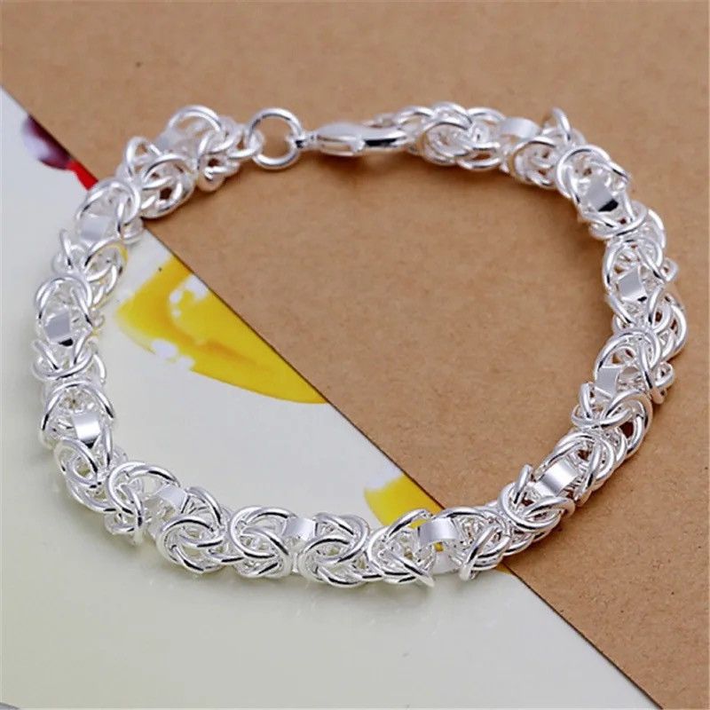 Jewelry Silver Cute Chain Bracelet Size ONE SIZE - 3 Thumbnail