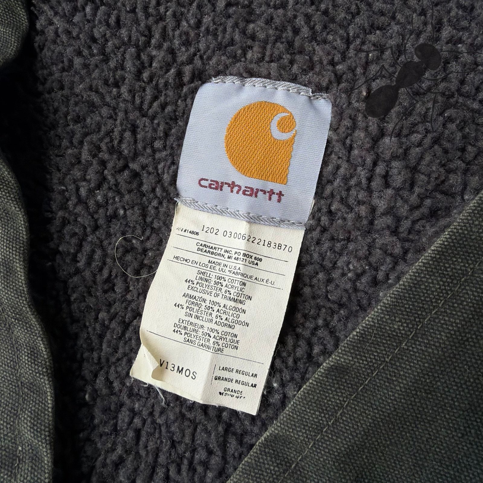 Carhartt × Vintage Carhartt V13 MOS green work wear vesti8 Size US L / EU 52-54 / 3 - 2 Thumbnail
