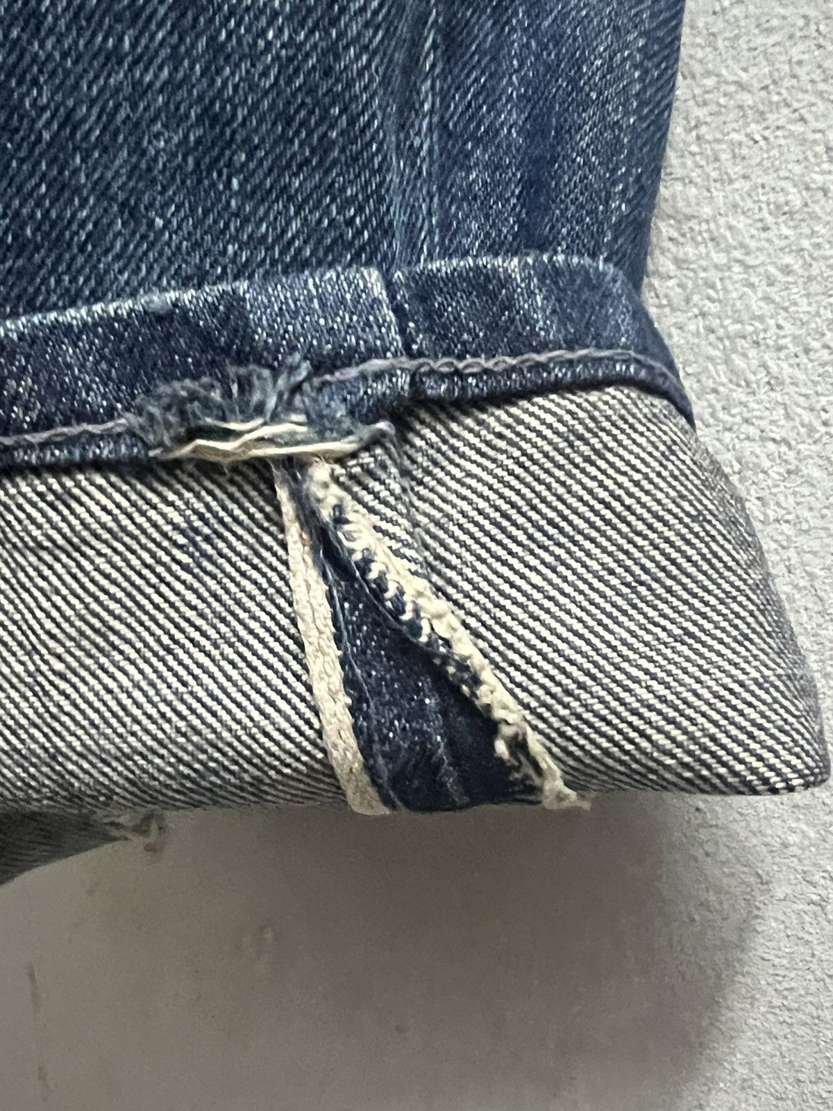 Vintage Vintage 1950s RANCH CRAFT Side Zipper Jeans - Fabulous! Size US 27 - 10 Thumbnail