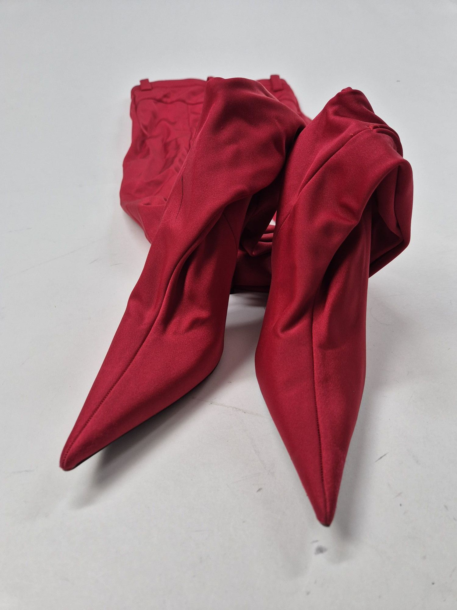 Balenciaga Balenciaga red leggings-high heel shoes Size US 8 / IT 38 - 10 Thumbnail
