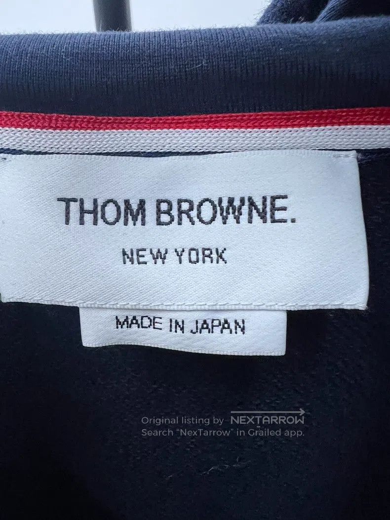 Thom Browne Thom Browne Blue navy zip jacket Size US M / EU 48-50 / 2 - 4 Thumbnail