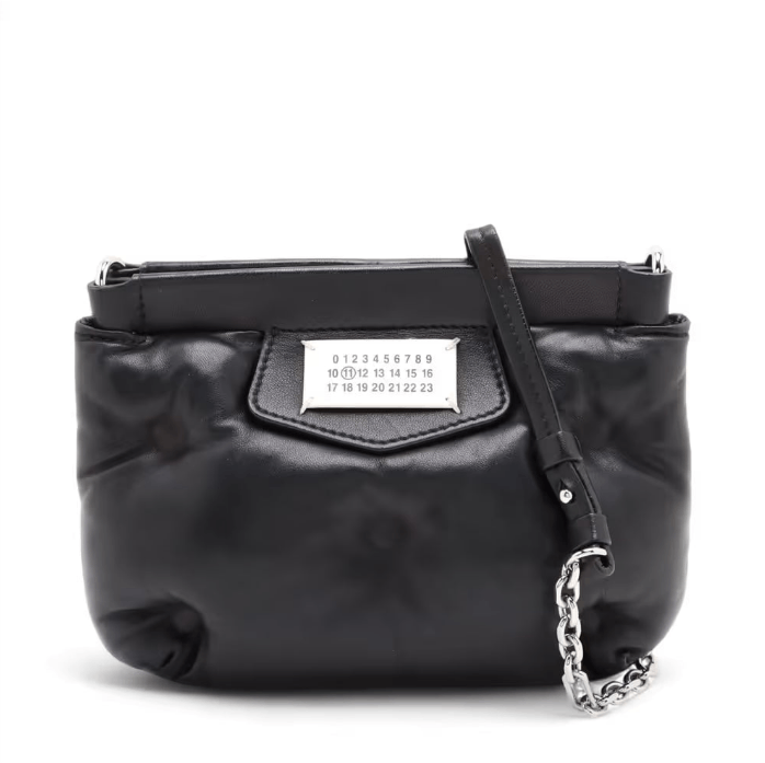 Maison Margiela Glam Slam Leather Chain Shoulder Bag Size ONE SIZE - 1 Thumbnail