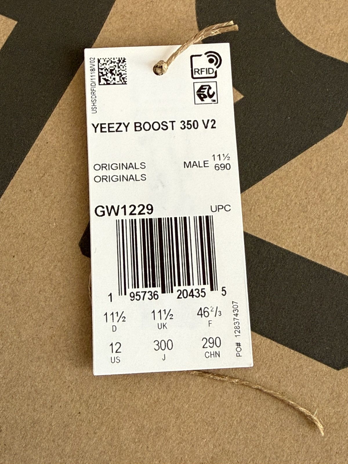 Adidas ADIDAS Yeezy Boost 350 V2 Beluga Reflective Grey Red Sz 12 Size US 12 / EU 45 - 9 Thumbnail