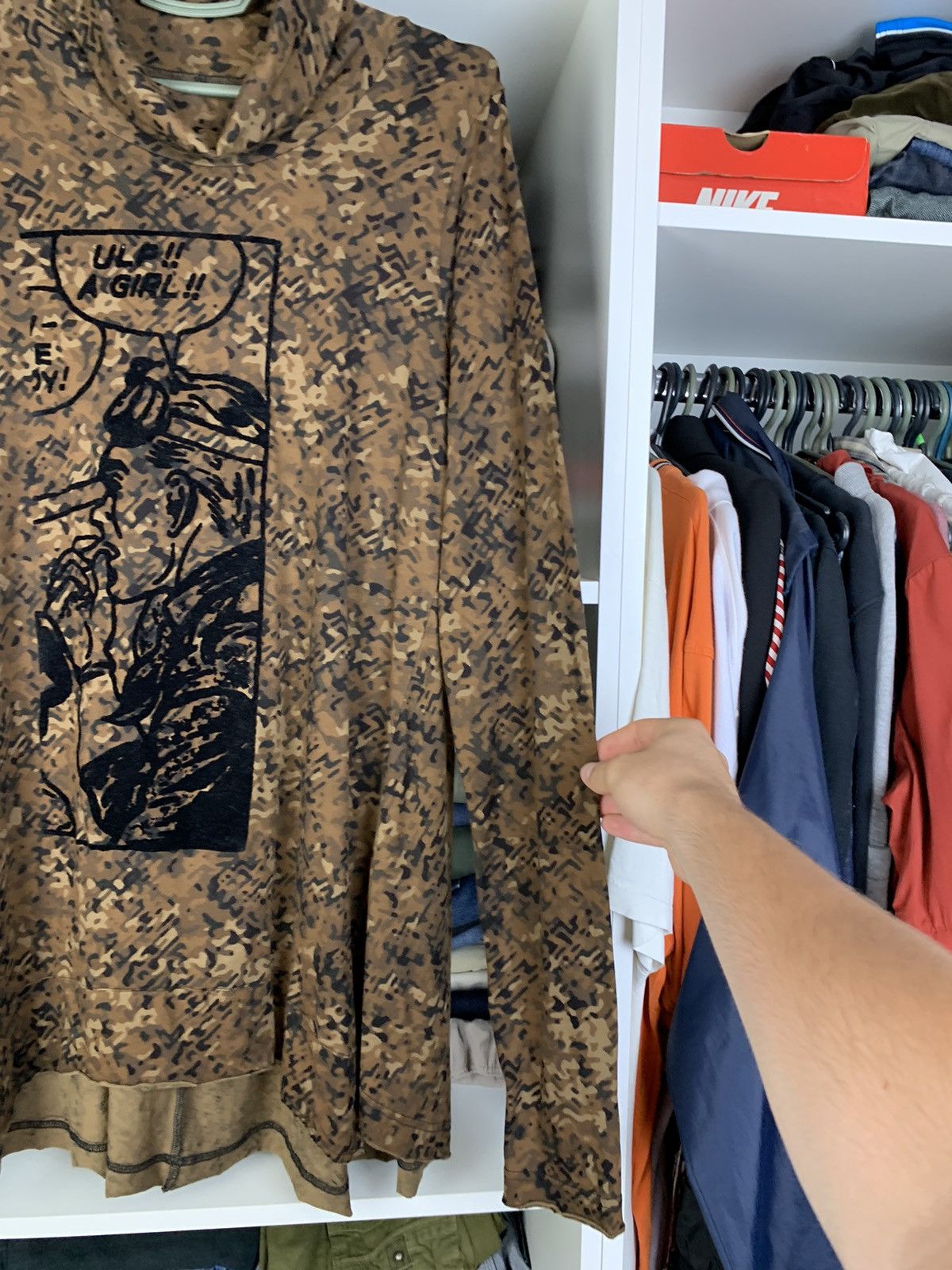 Rundholz Rundholz Women's Camo Graphic Tunic – Long Sleeve Art Top Size S / US 4 / IT 40 - 13 Thumbnail