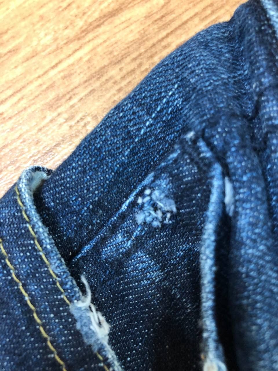 Japanese Brand Dirty Painted Distressed Thrashed Faded Baggy Jeans Y2K Size US 28 / EU 44 - 16 Thumbnail