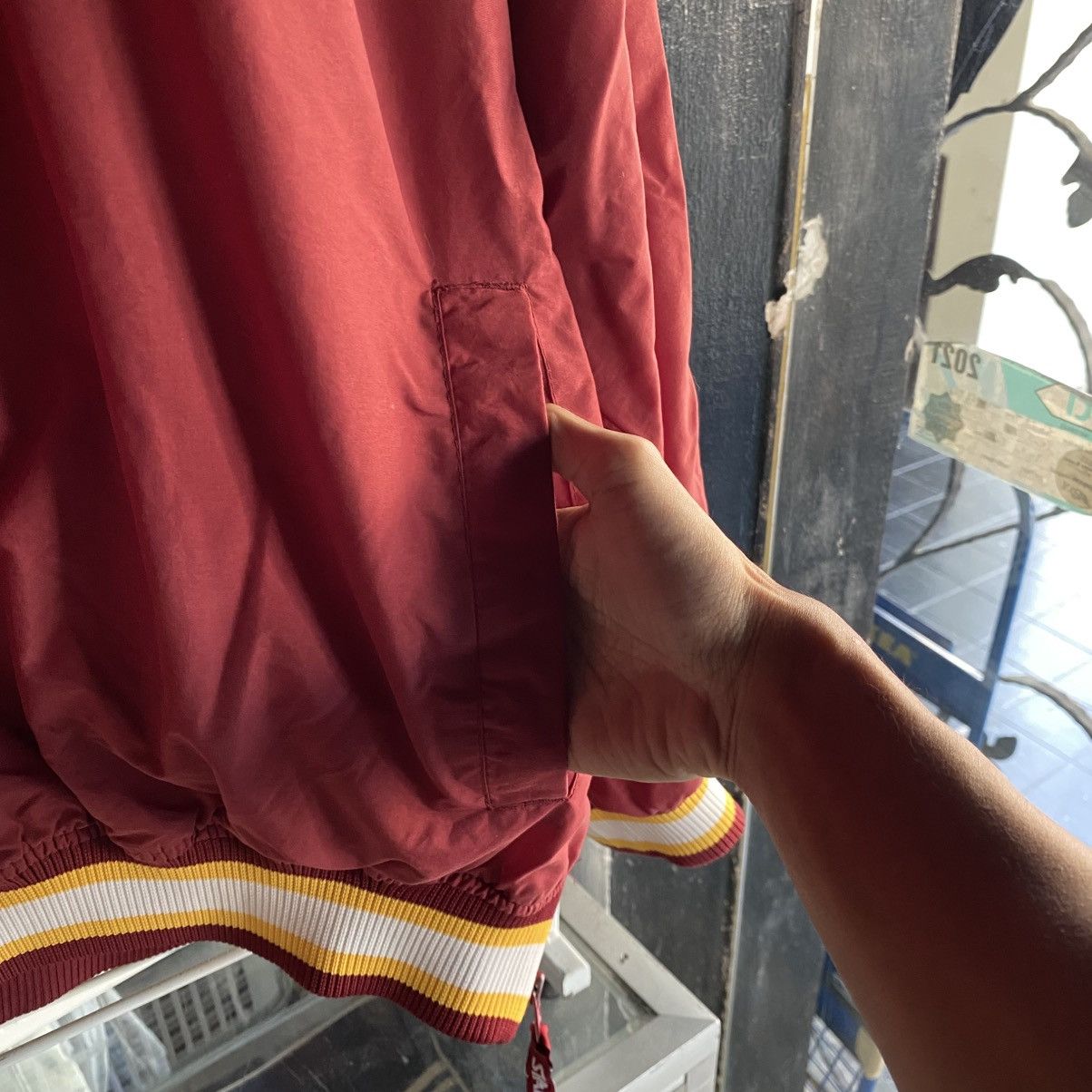 Starter Vintage Starter Pro Line Washington Redskins Pullover Jacket Size US L / EU 52-54 / 3 - 12 Thumbnail