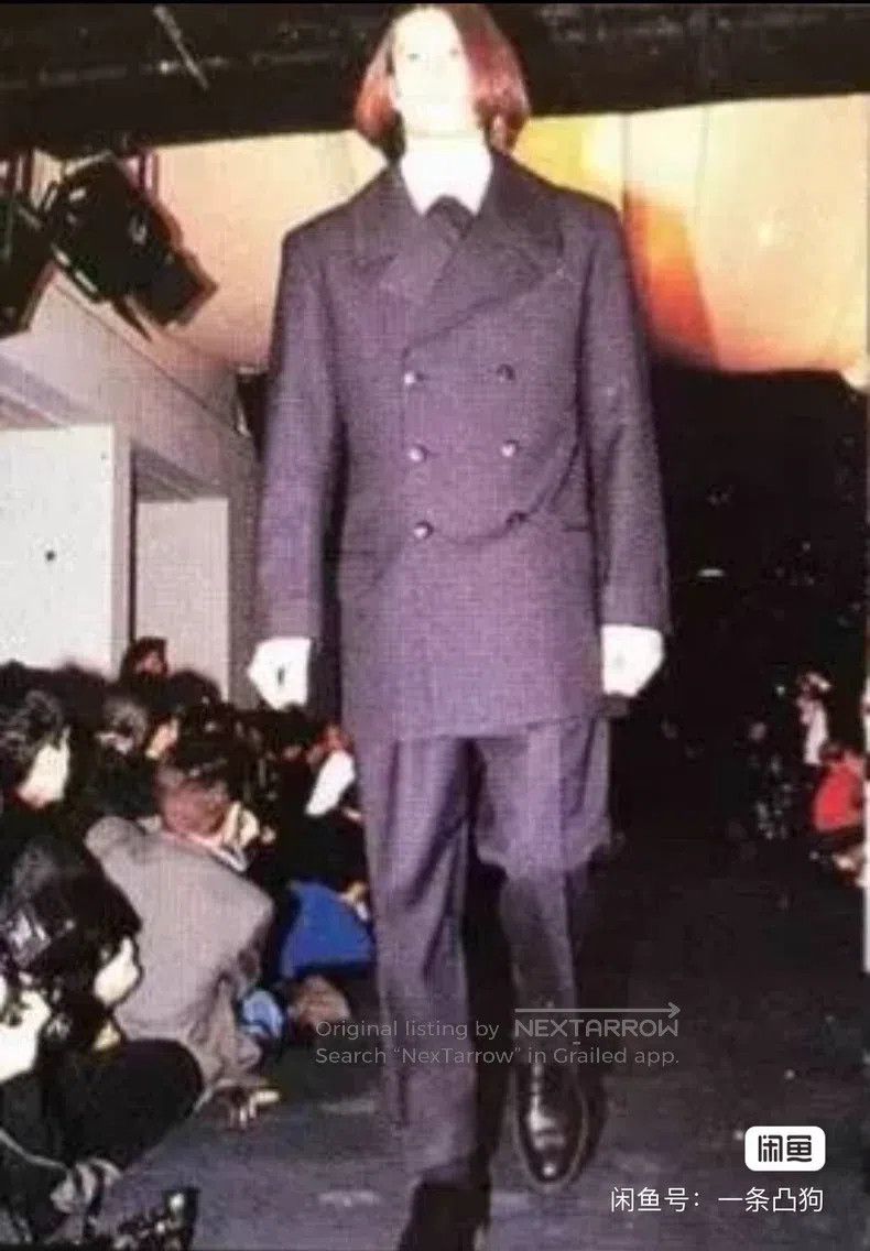 Yohji Yamamoto Yohji Yamamoto size s 1988aw Aristocratic Large Lapel blaze Size 48S - 7 Thumbnail