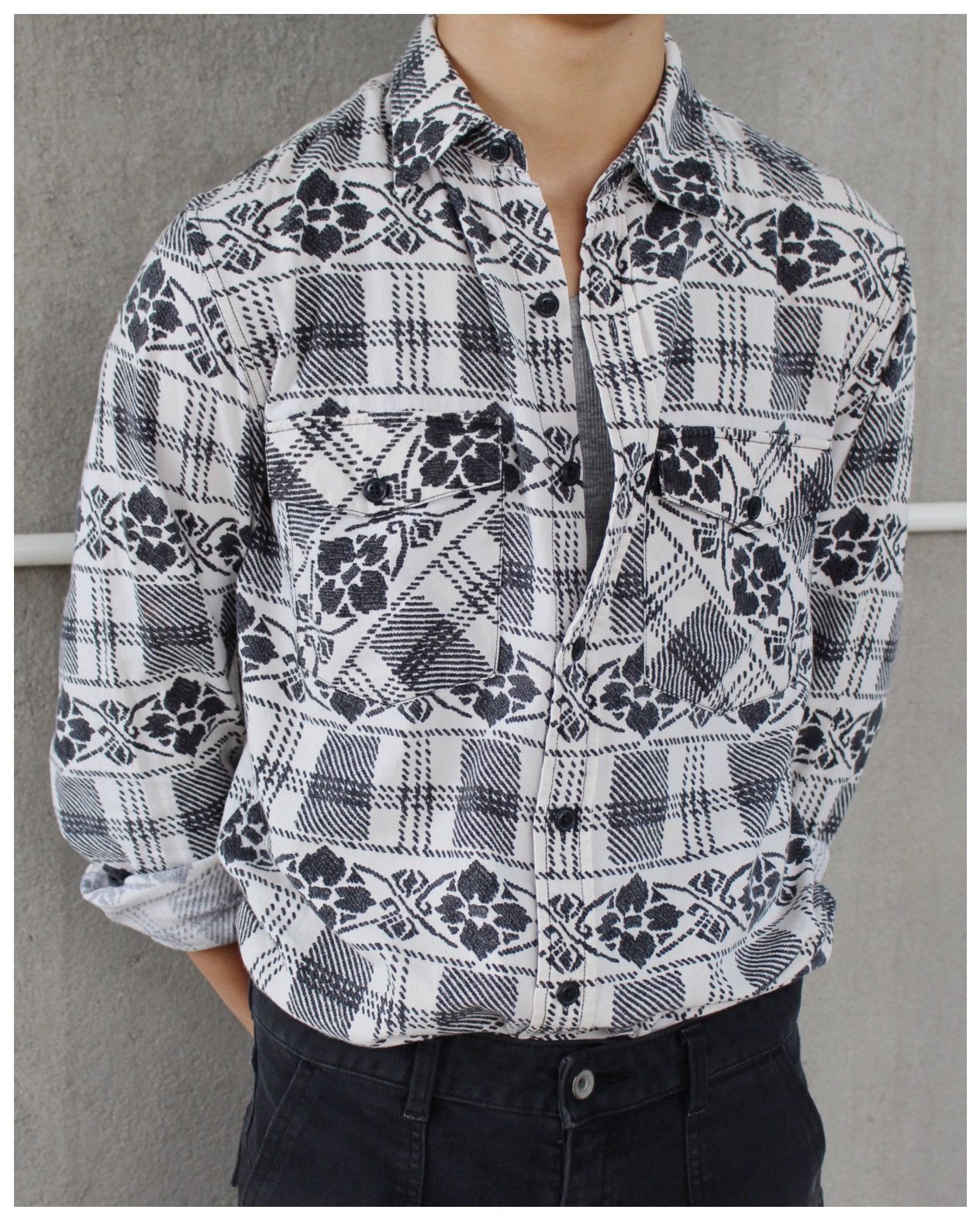 Denim & Supply Ralph Lauren 2000S RALPH LAUREN DENIM & SUPPLY INVORY SHIRT Size US S / EU 44-46 / 1 - 1 Thumbnail