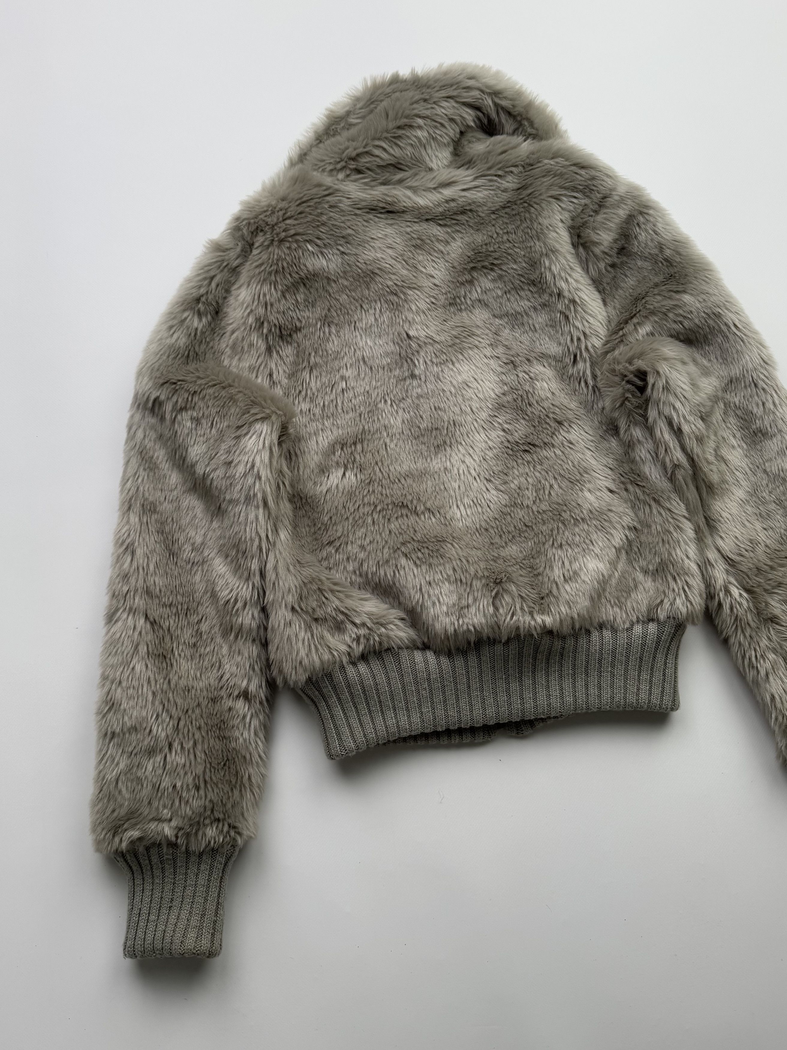 Vintage Vintage Cropped Faux Fur Jacket B369(V53)E2 Size S / US 4 / IT 40 - 8 Thumbnail