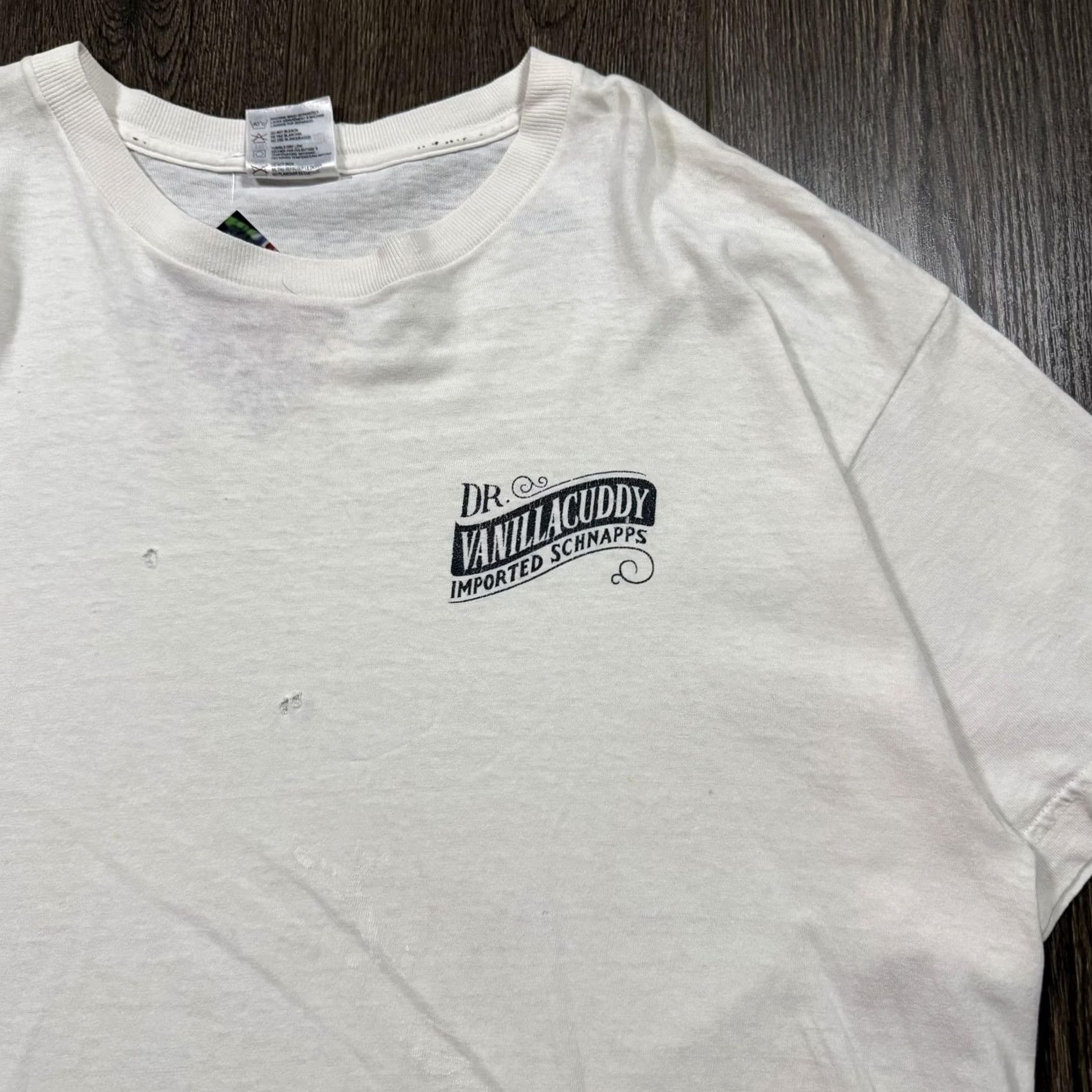 Vintage VINTAGE Touch of Gold shirt Mens XL White Slogan Graphic 90s Dr Vanillacuddy Shirt Mens XL White Tee Graphic Alcohol 90s Mens Clothing Size US XL / EU 56 / 4 - 4 Thumbnail