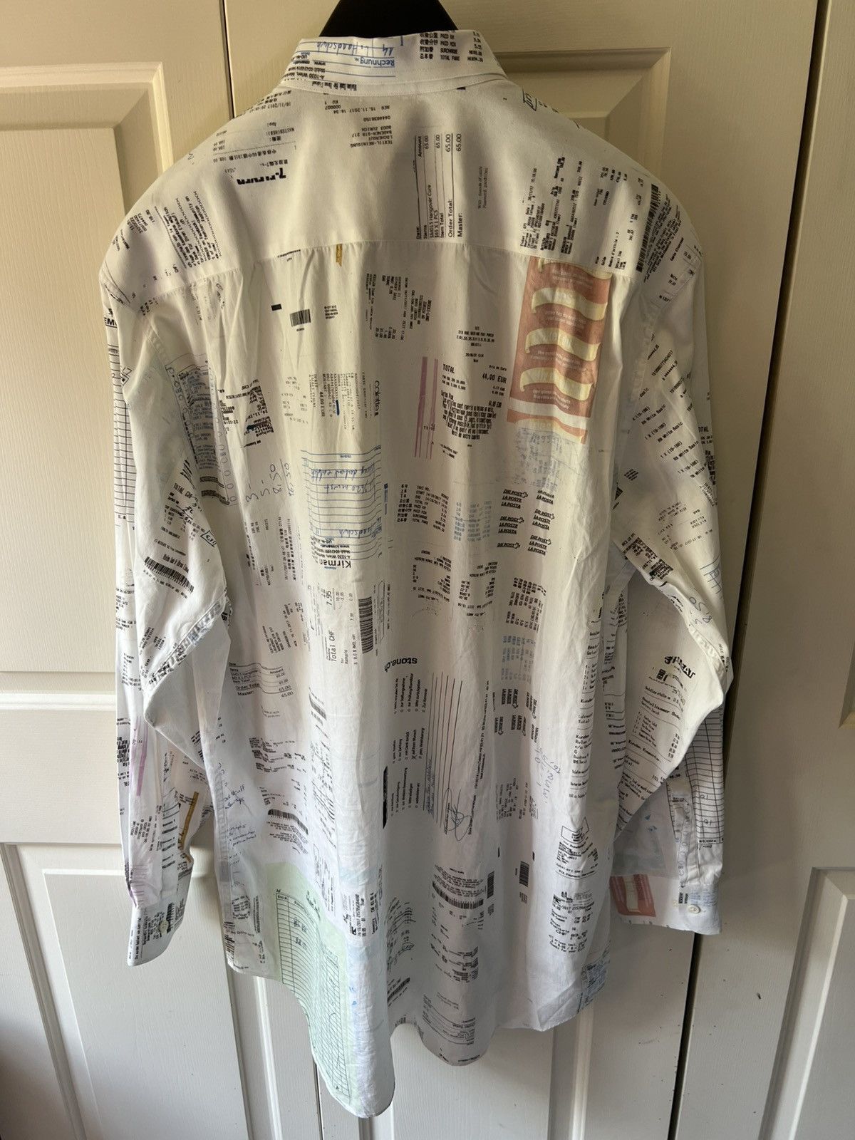 Vetements Vetements FW2019 oversized button up shirt Size US L / EU 52-54 / 3 - 5 Thumbnail