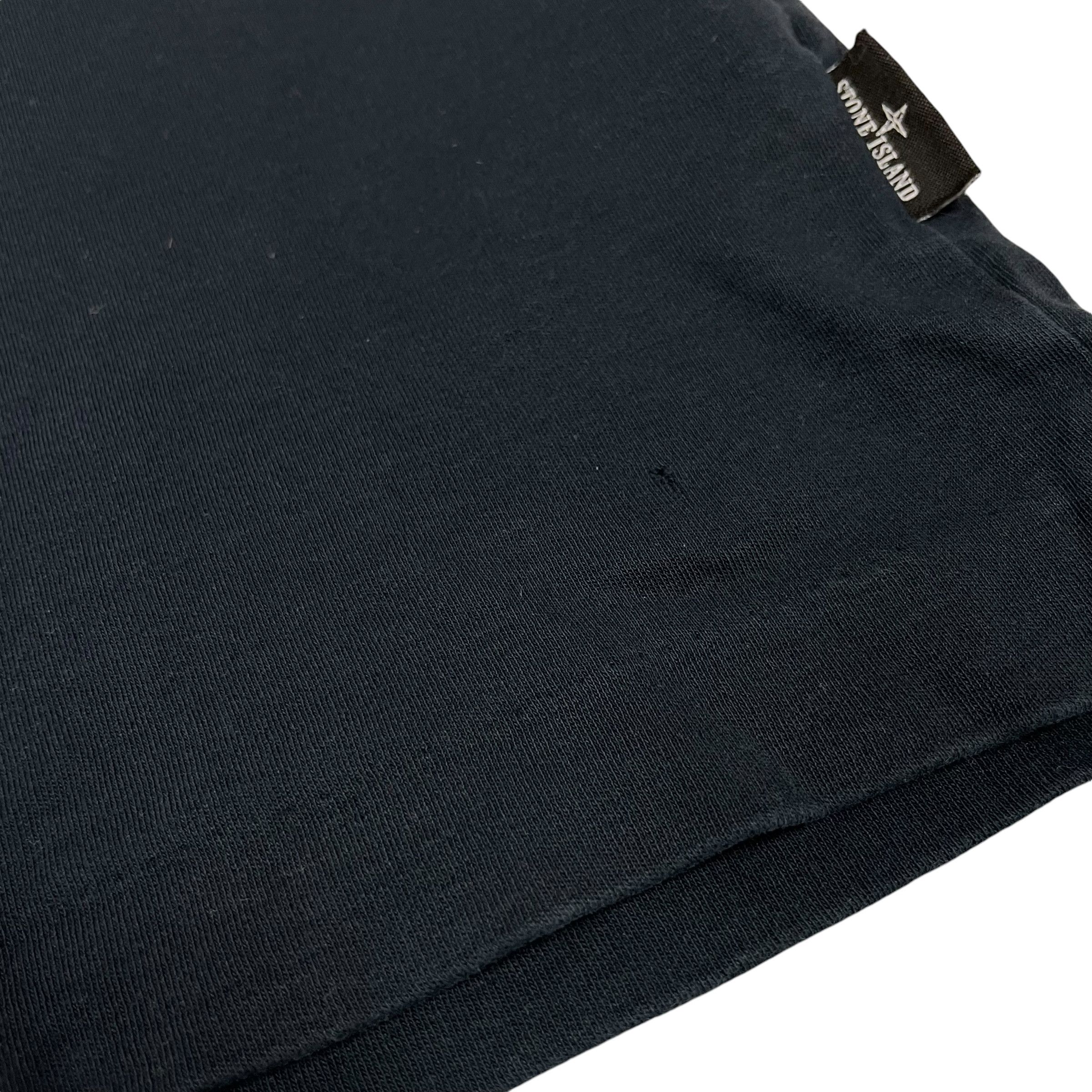 Stone Island Stone Island Men's Navy Long Sleeve Pullover T-Shirt XL Size US XL / EU 56 / 4 - 3 Thumbnail