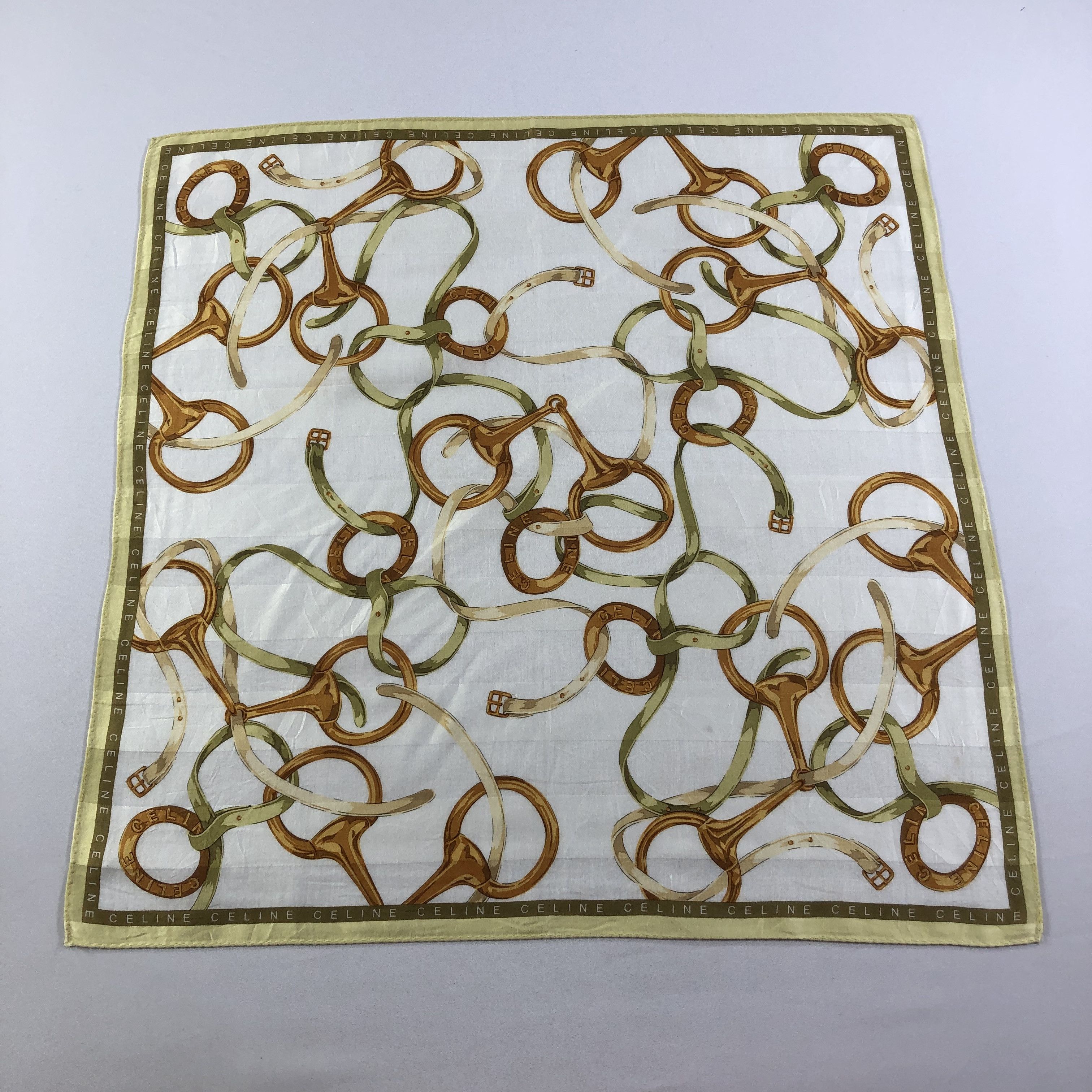 Celine Celine Handkerchief Neckerchief Bandana H1863 Size ONE SIZE - 2 Thumbnail