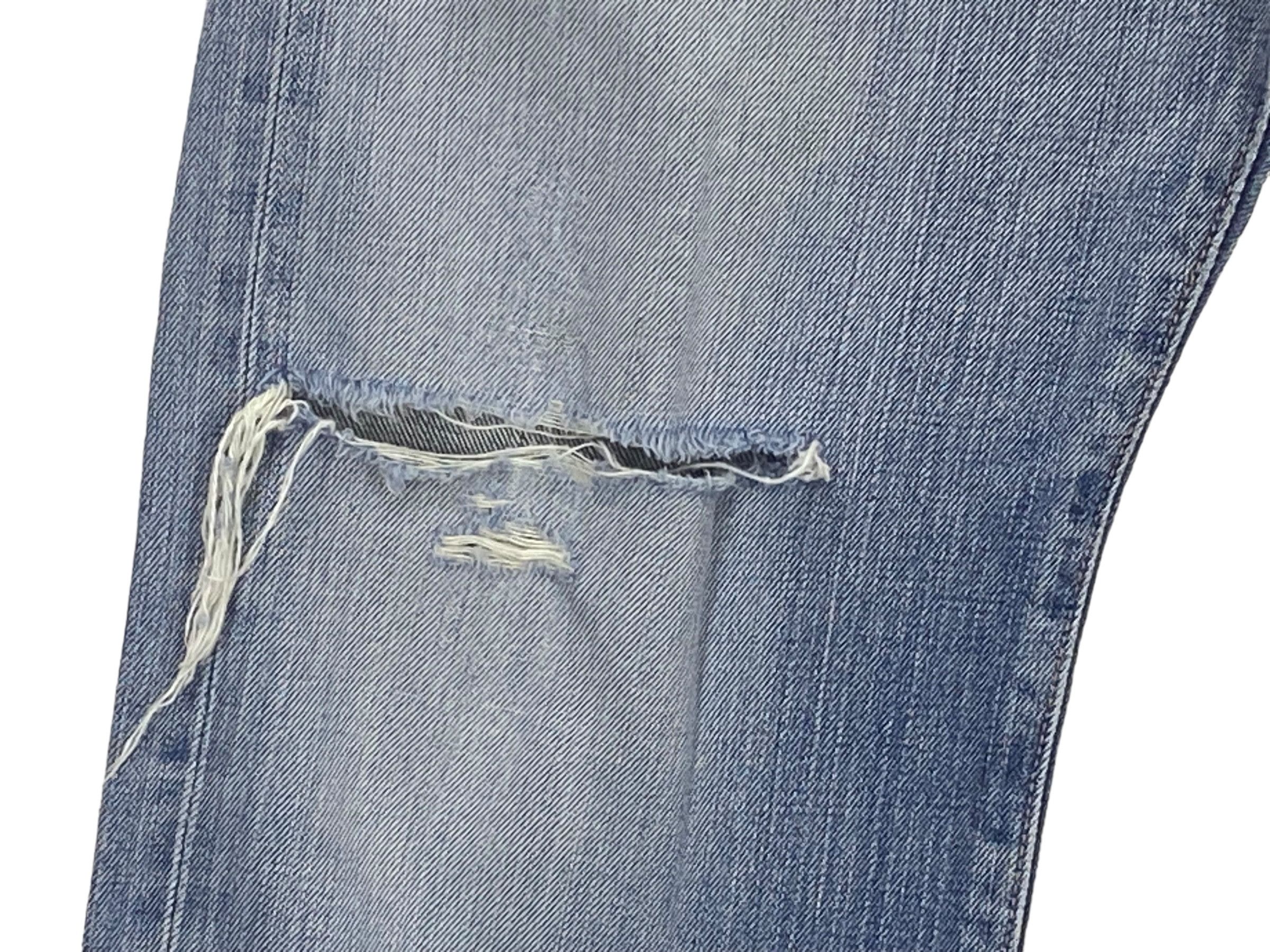 Edwin × Vintage Edwin Selvedge Denim Japanese Distressed Pants Japan Made Size US 30 / EU 46 - 12 Thumbnail