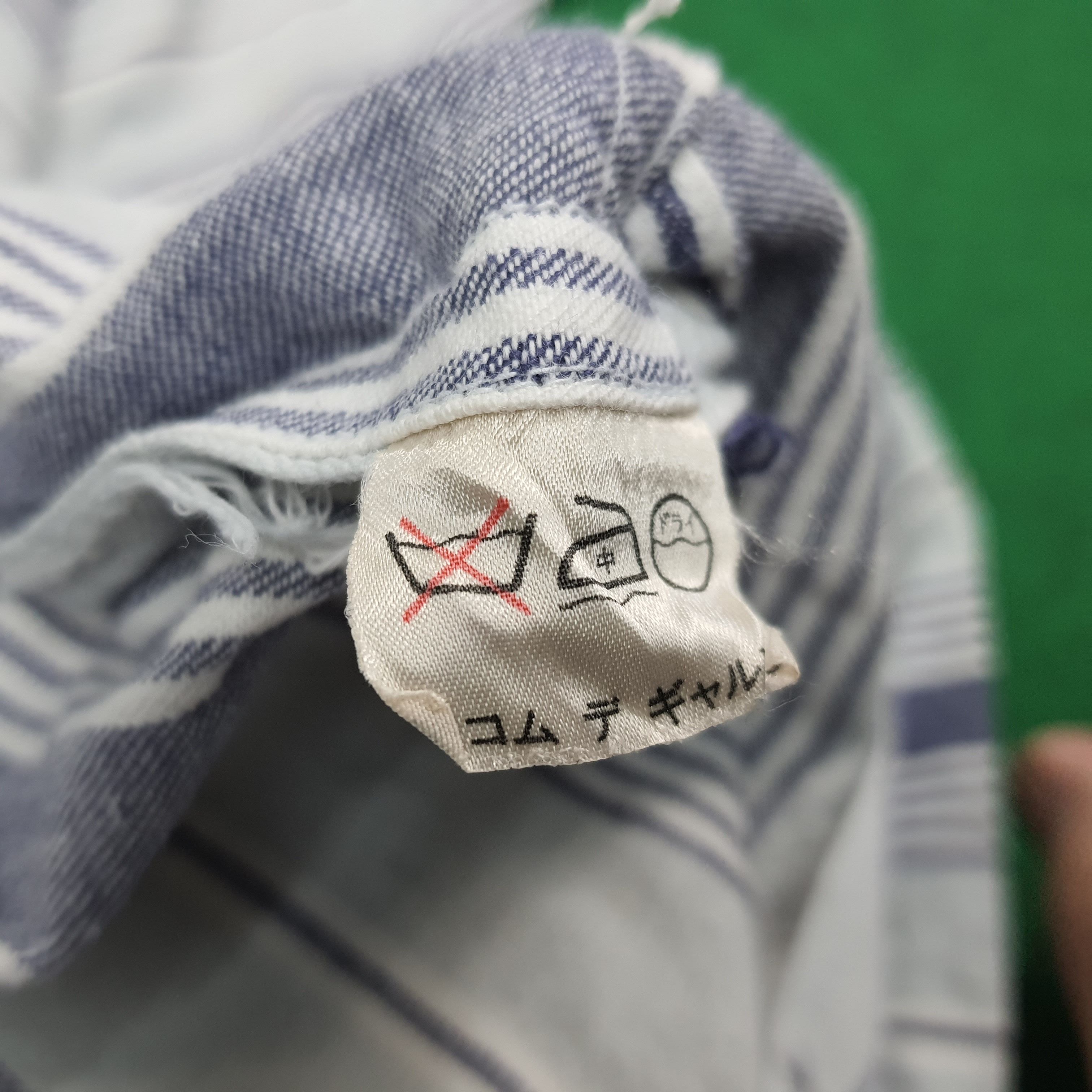 Comme des Garcons Vintage Comme Des Garcons 90s Striped Shirt Dress C268N5 Size M / US 6-8 / IT 42-44 - 8 Thumbnail