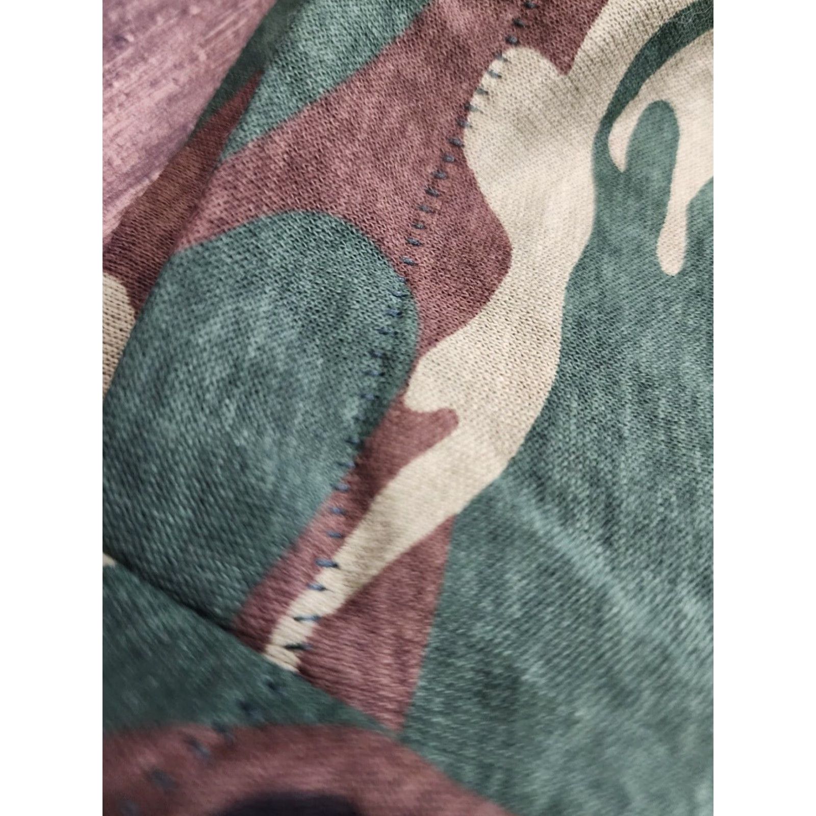 Bebe VINTAGE 90s Be All You Can Be DARE T-Shirt Camouflage Green Adult L Single Stitch USA Mens Size US L / EU 52-54 / 3 - 4 Thumbnail