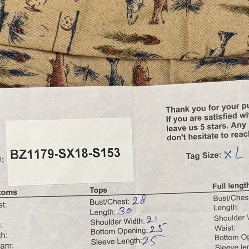 Other Woolrich Men's Button Down Shirt Fish Size XL Size US XL / EU 56 / 4 - 5 Thumbnail