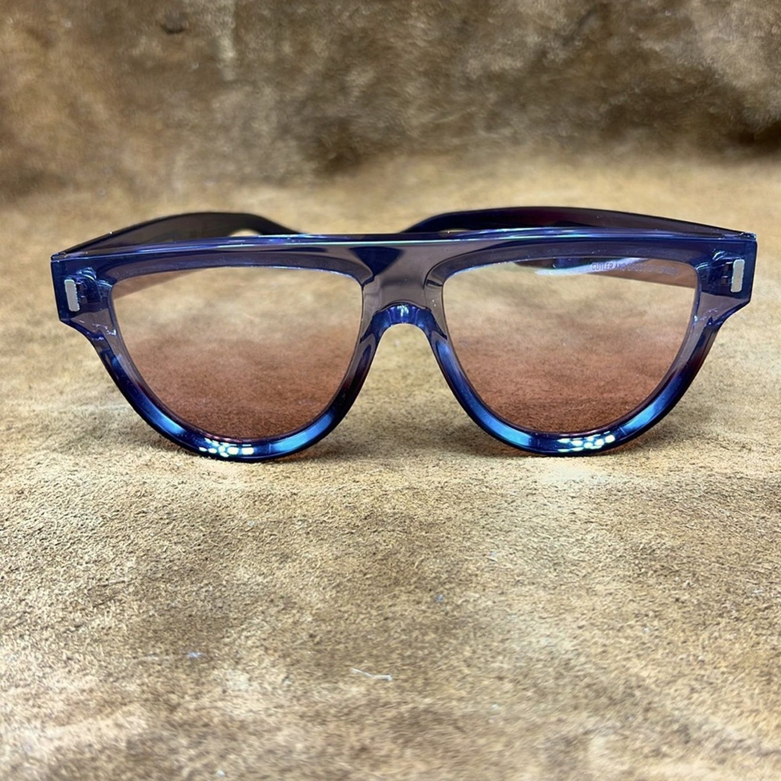 Cutler and Gross Cutler And Gross Transparent Smoke Gray Sunglasses (Rare) Size ONE SIZE - 12 Thumbnail
