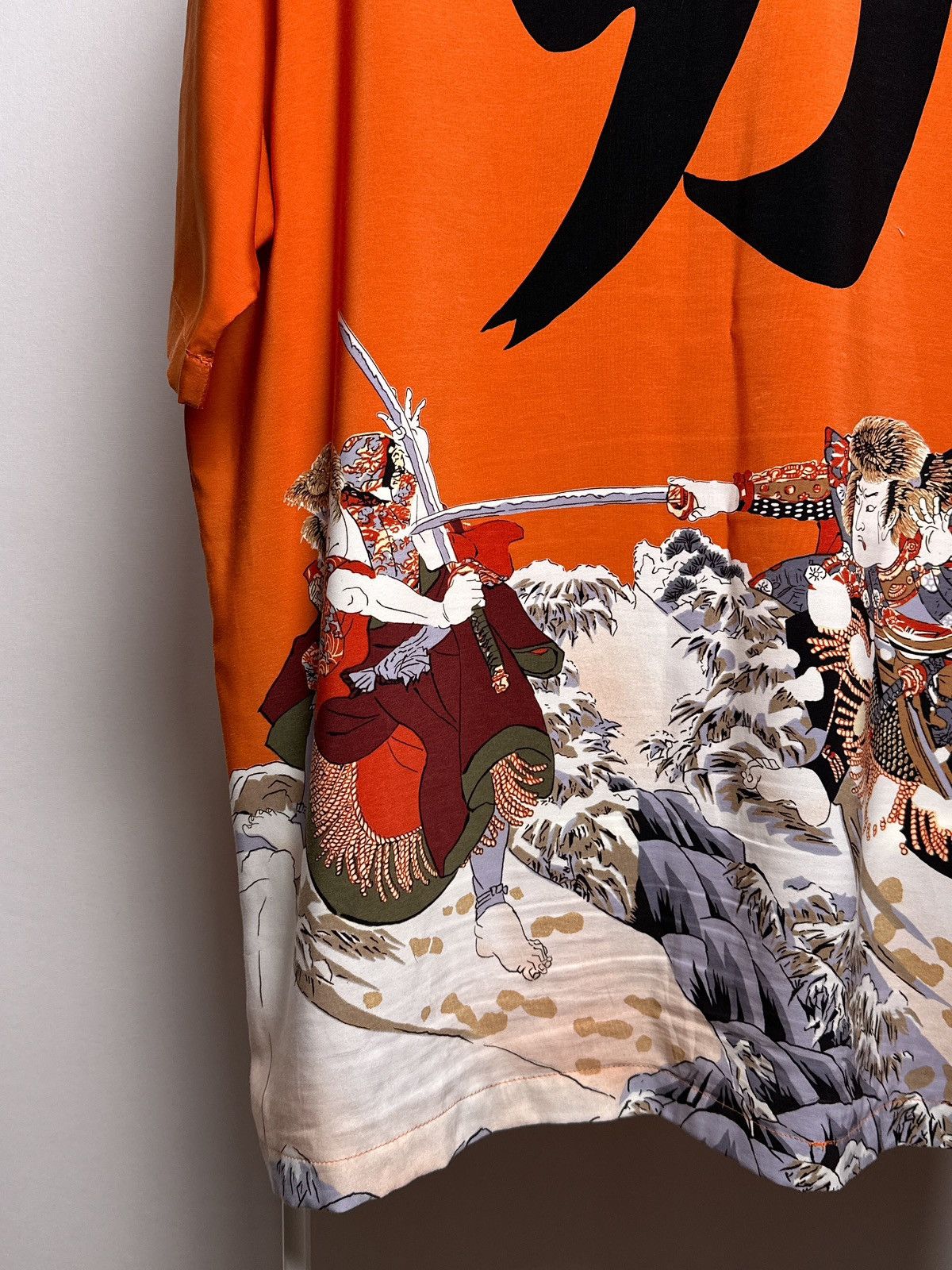 Japanese Brand First Down Southern Rim Samurai Print Shirt Button Up Size US L / EU 52-54 / 3 - 5 Thumbnail