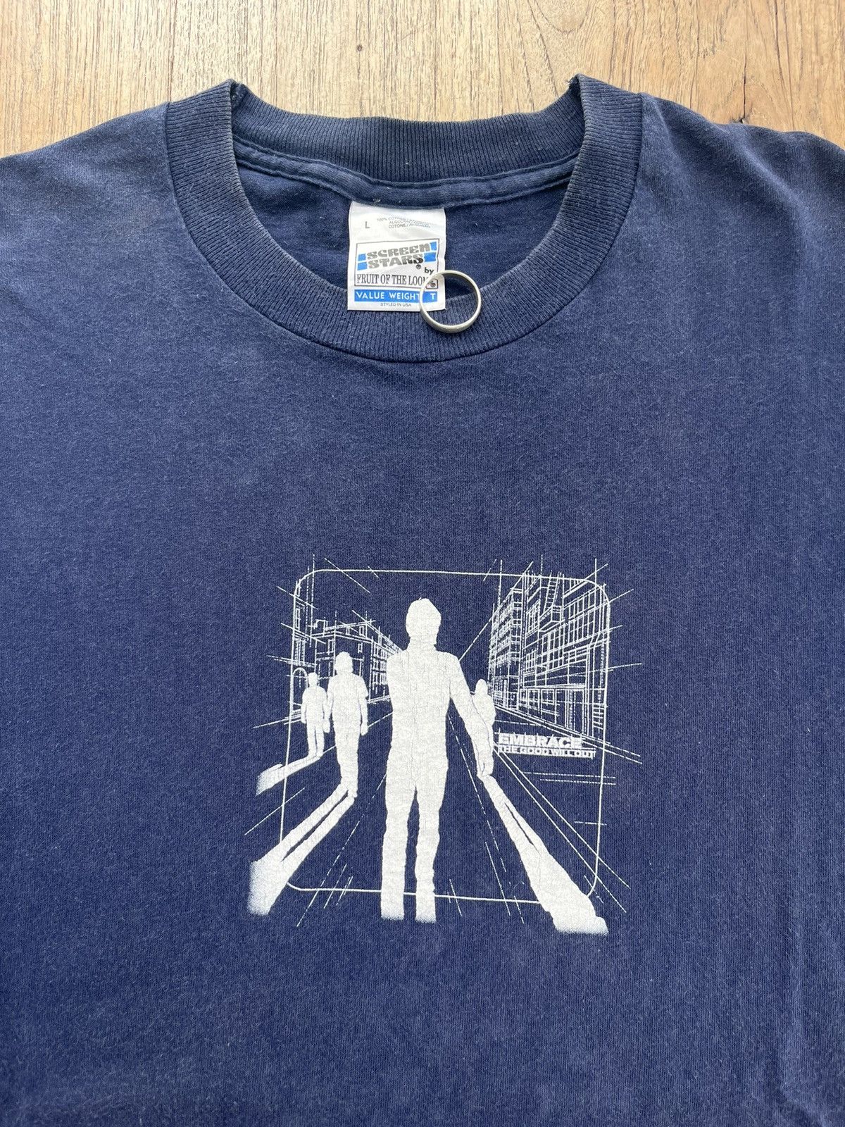 Band Tees Vintage EMBRACE The Good Will Out 1998’s Tour Tshirt Size US L / EU 52-54 / 3 - 6 Thumbnail