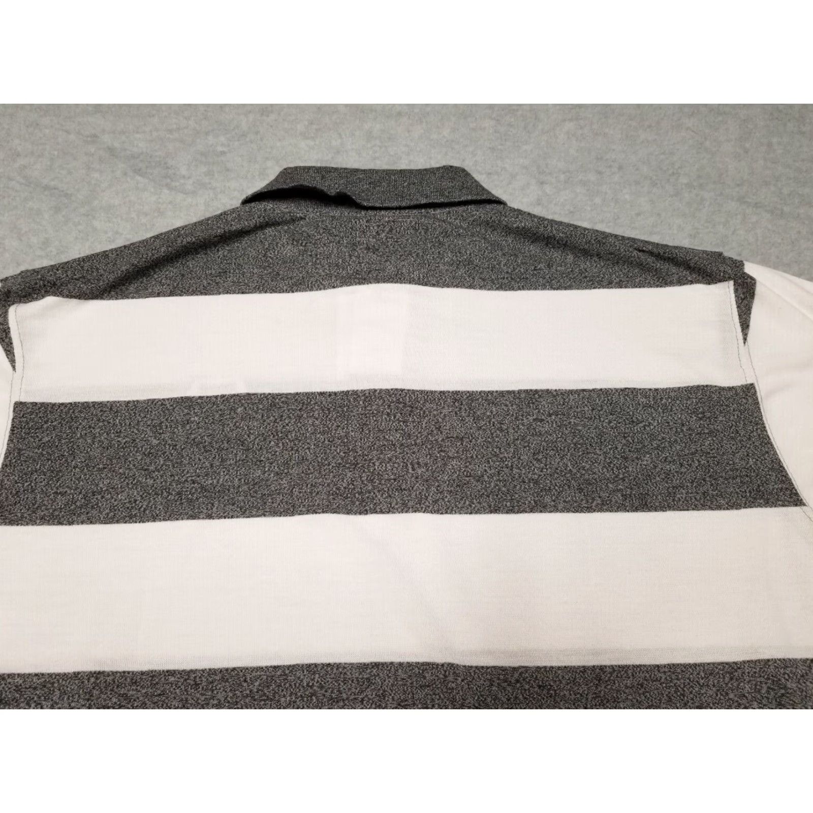 Vintage VINTAGE St Germain Polo Shirt Mens Extra Large Grey White Striped Short Sleeve Red Rhino Size US XL / EU 56 / 4 - 6 Thumbnail