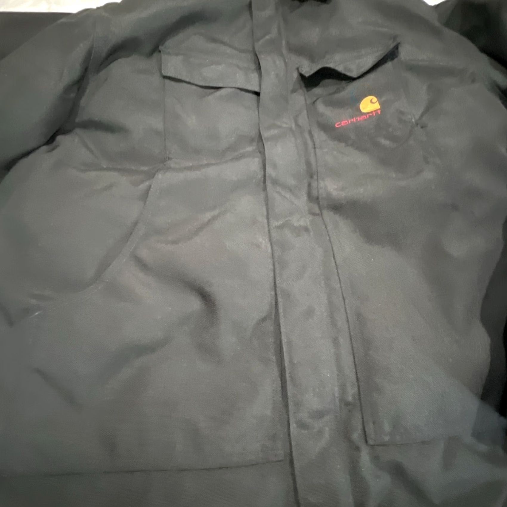 Carhartt VINTAGE Carhartt Jacket Men’s 2XL Black Union Made Chore Quilted Liner Work USA Jacket Size US XXL / EU 58 / 5 - 3 Thumbnail