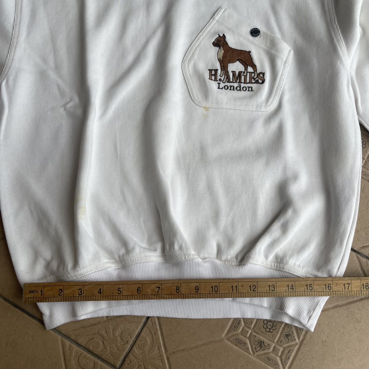 Hardy Amies × Japanese Brand Hardy Amies Sport Sweatshirt (Refer Photo) Size US M / EU 48-50 / 2 - 20 Thumbnail