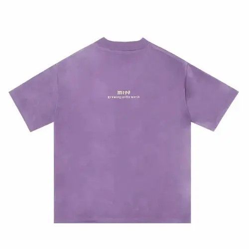 VIBE Kasuga x Hino Purple retro letter print loose T-shirt Size US L / EU 52-54 / 3 - 6 Thumbnail
