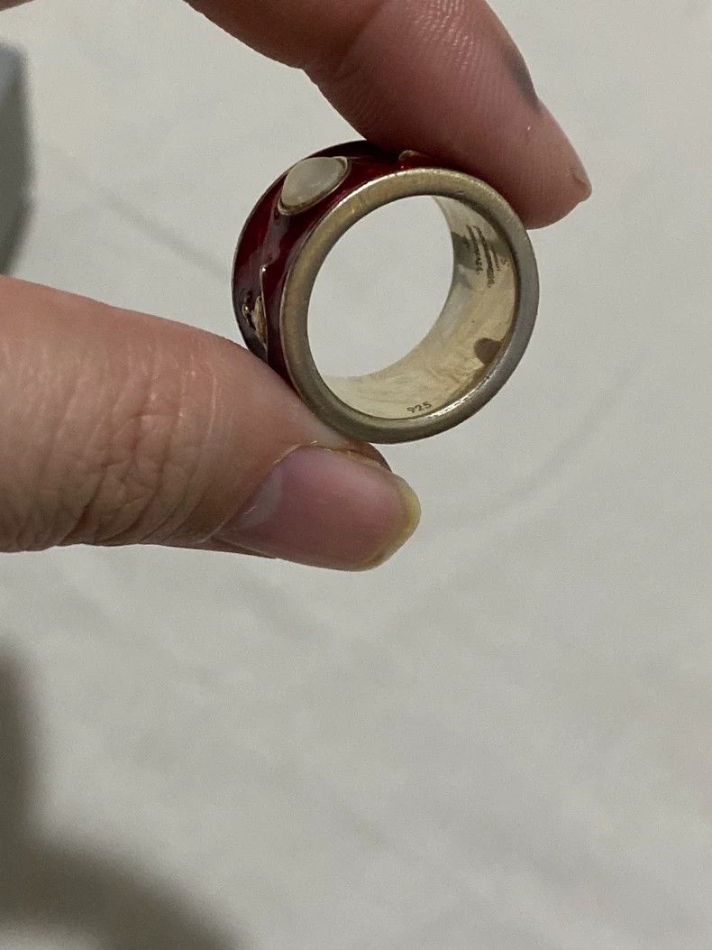 Vivienne Westwood Vivienne Westwood Red king ring Size ONE SIZE - 5 Thumbnail