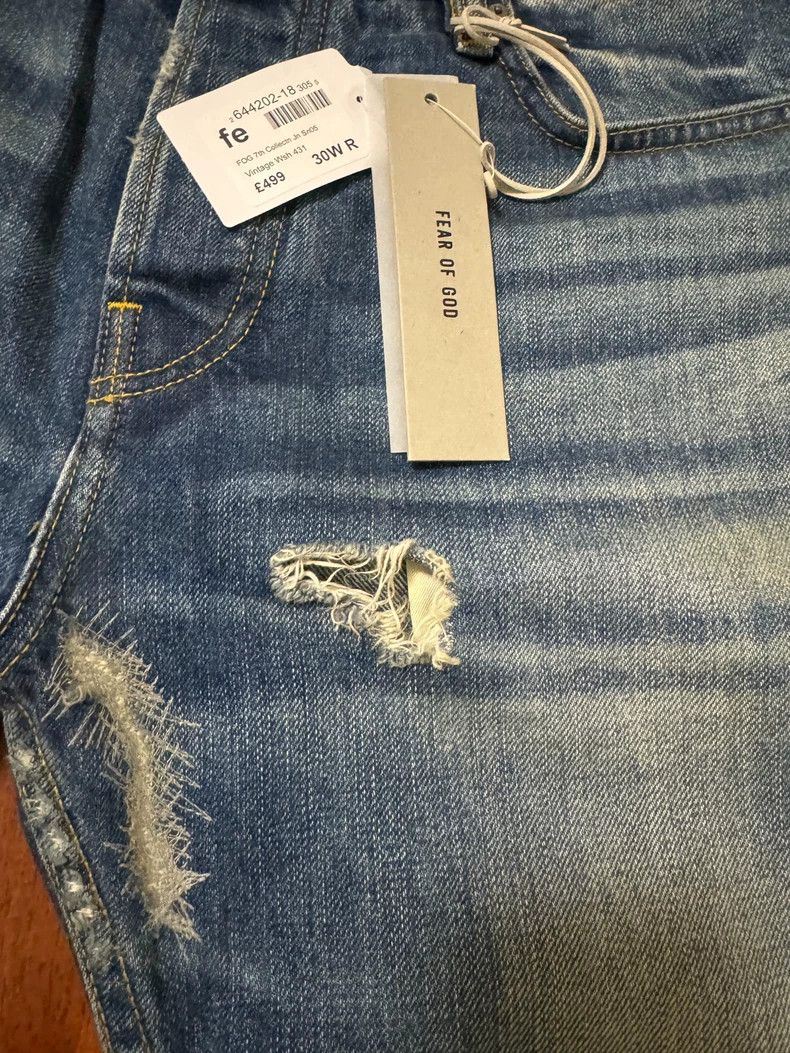 Fear of God Fear of God Season 7 washed jeans Size US 30 / EU 46 - 3 Thumbnail