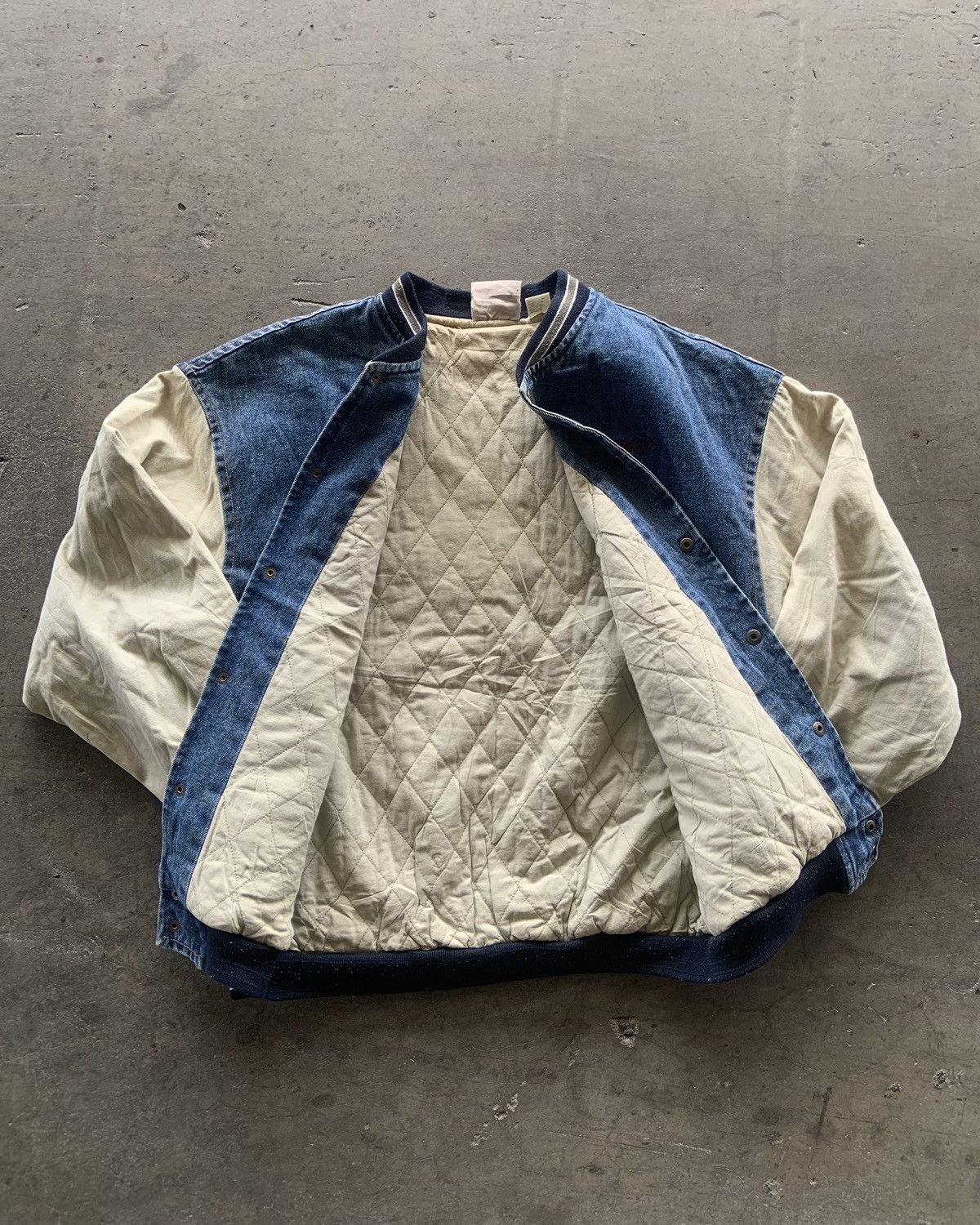 Universal Studios × Vintage *Rare 1990s Universal Pictures Film Crew Varisty Jacket Size US XL / EU 56 / 4 - 9 Thumbnail
