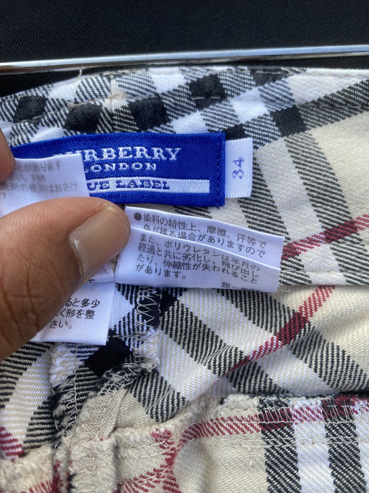 Burberry Rare Burberry Brown Checkered Casual Pants Size US 27 - 15 Thumbnail