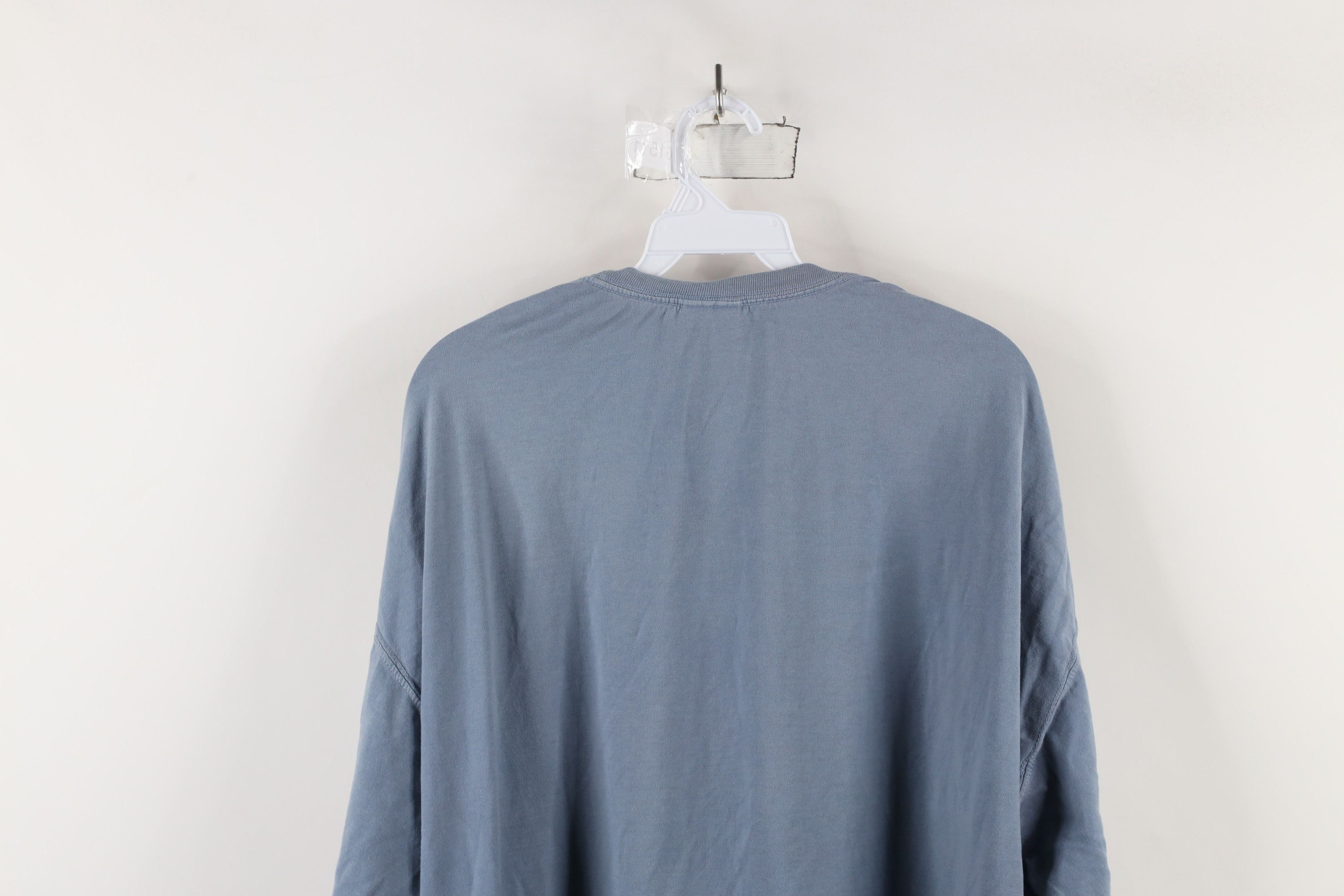 Vintage Vintage 90s Y2K Streetwear Stonewash Long Sleeve T-Shirt Size US XXL / EU 58 / 5 - 11 Thumbnail