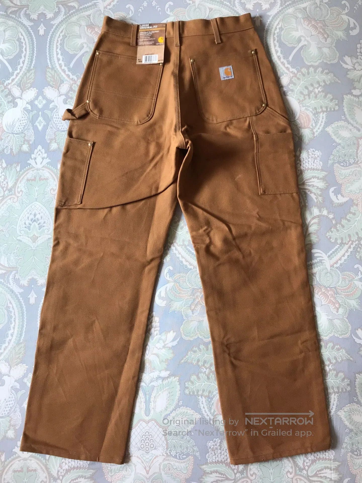 Carhartt Carhartt B01 BRN Canvas Double Knee Pants. Size US 32 / EU 48 - 3 Thumbnail