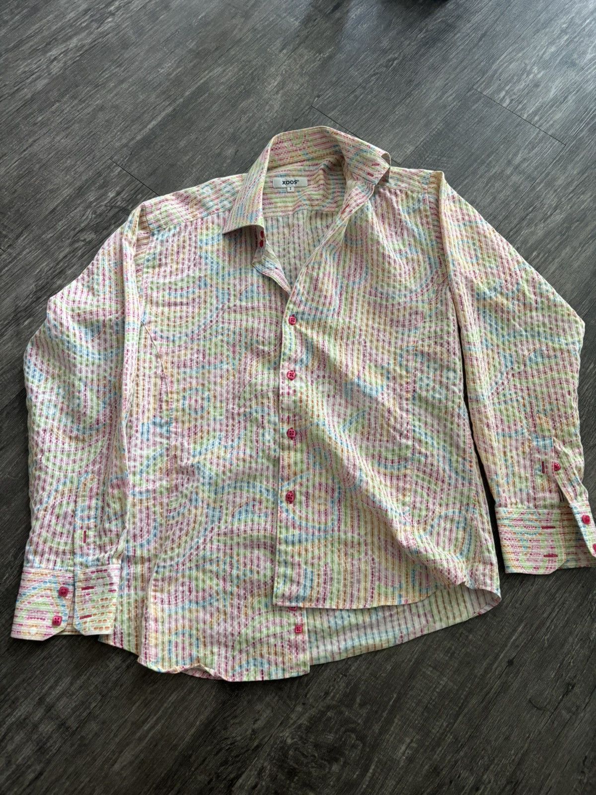 Vintage Xoos button-up Size US M / EU 48-50 / 2 - 1 Thumbnail