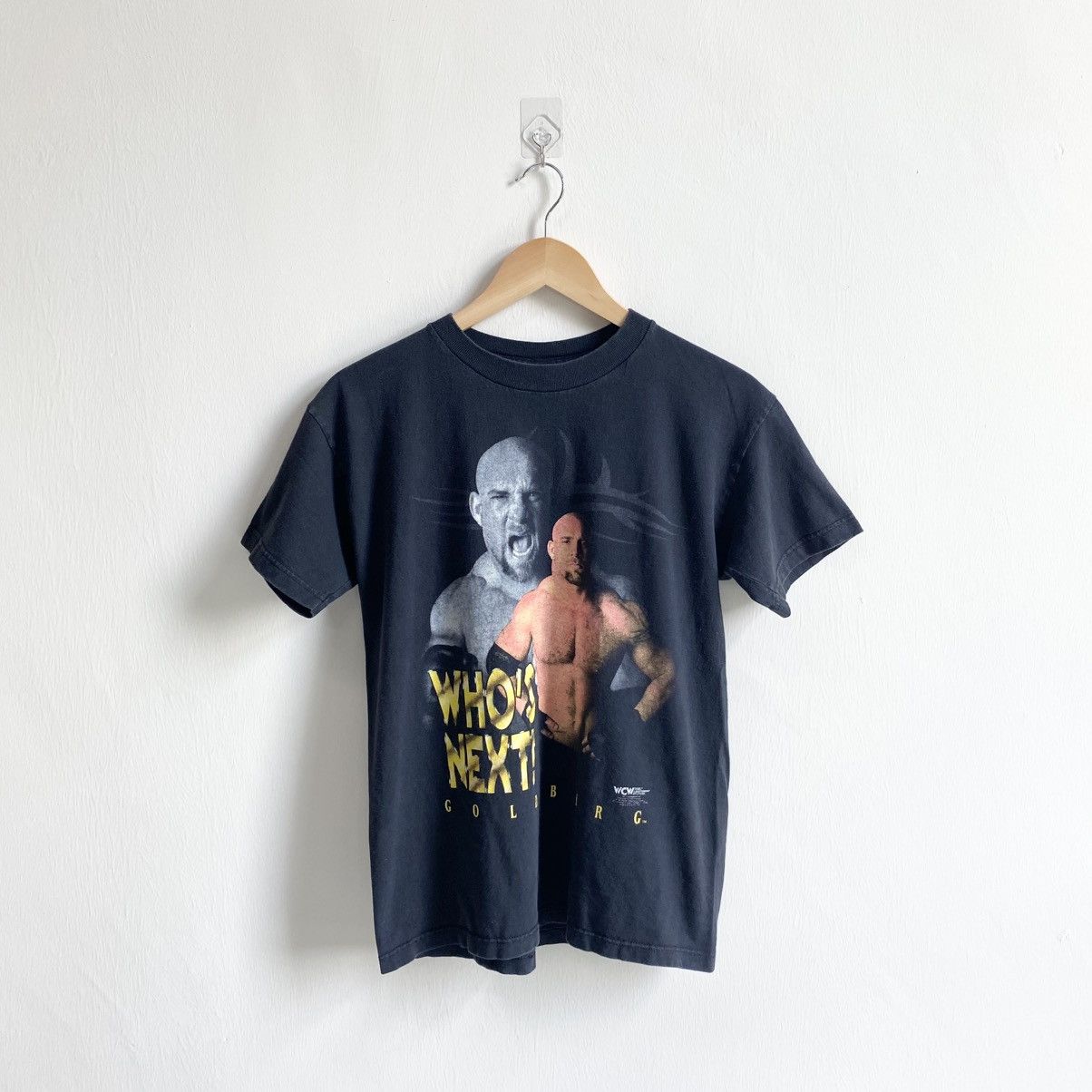 WWF VINTAGE 90S WCW GOLDBERG T-SHIRT Size US S / EU 44-46 / 1 - 1 Thumbnail