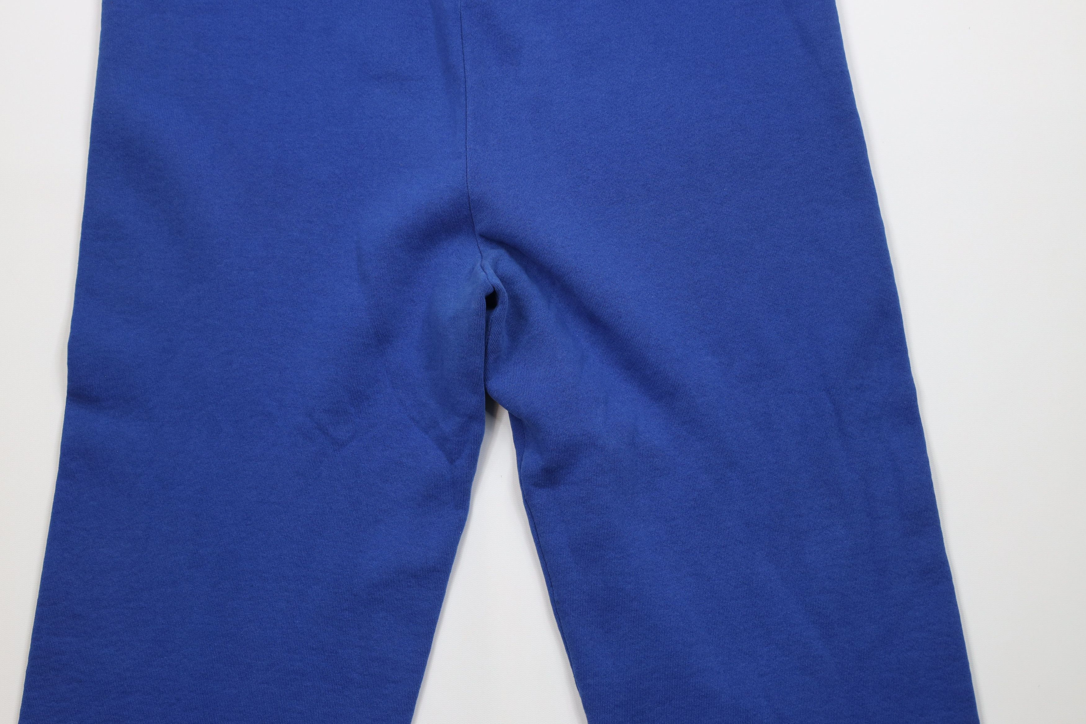 Russell Athletic Vintage 90s Russell Athletic Blank Sweatpants Royal Blue USA Size US 38 / EU 54 - 11 Thumbnail