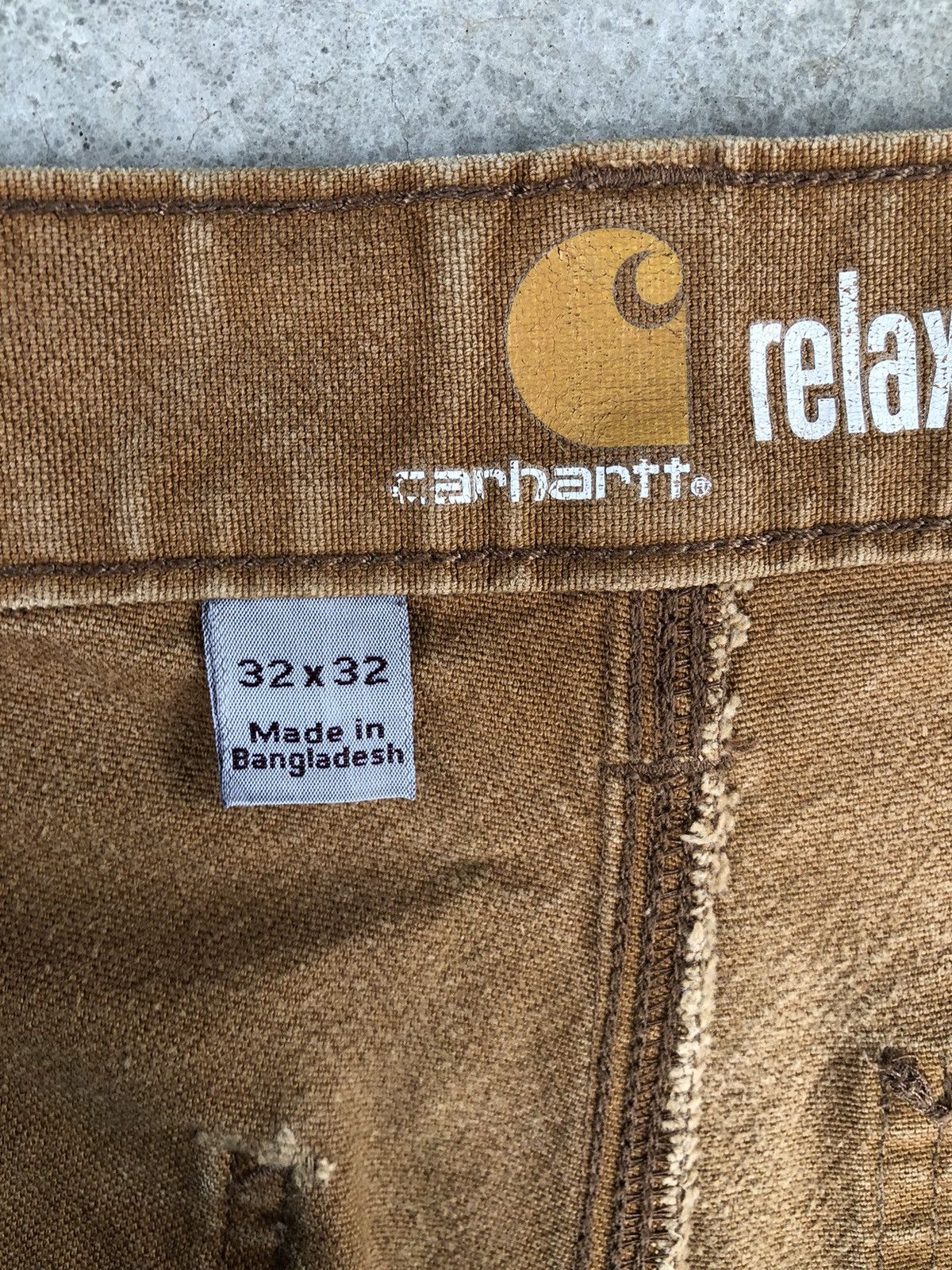 Carhartt Carharrt Distressed Jeans Carpenter Size US 32 / EU 48 - 20 Thumbnail