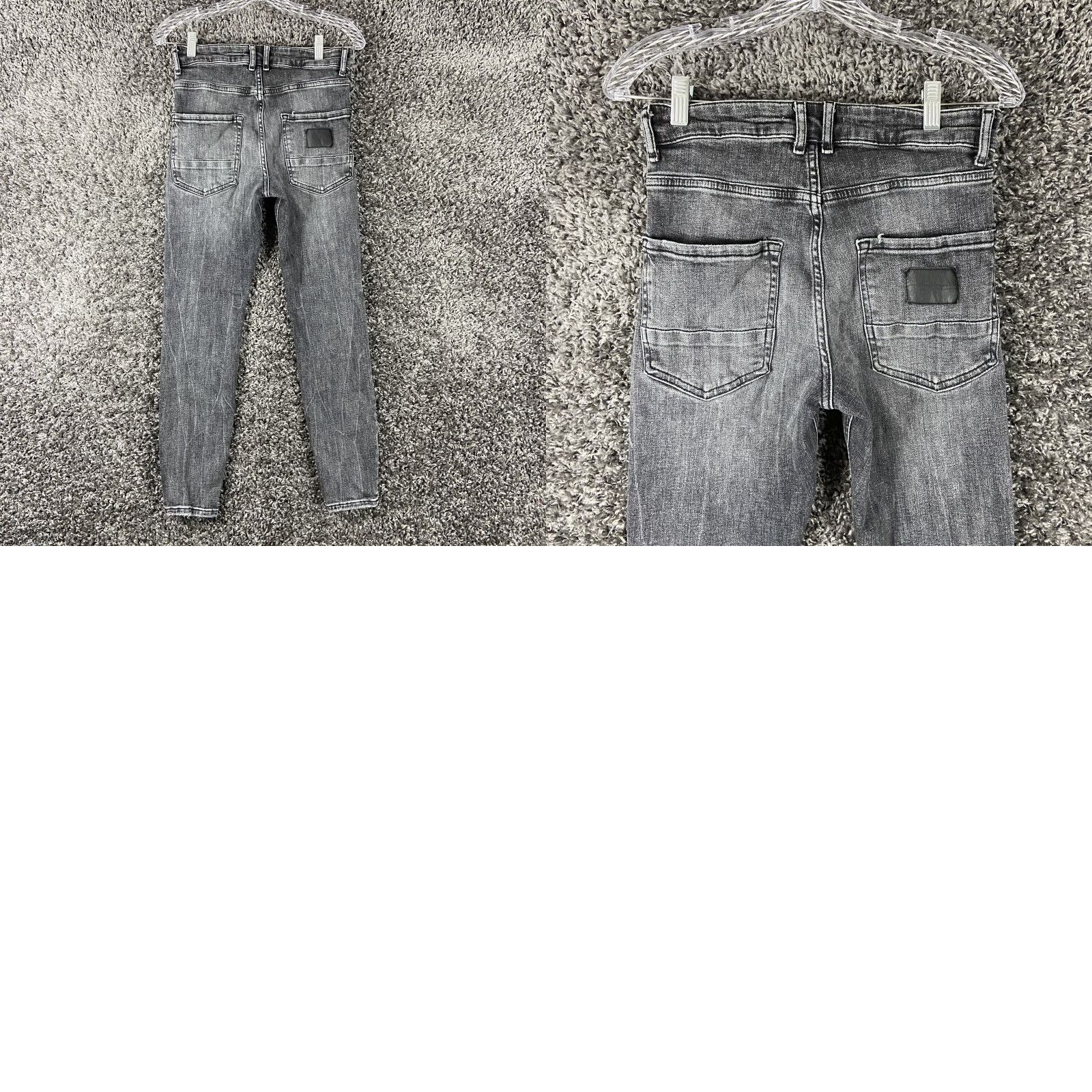 Zara Zara Jeans Skinny Women’s 29 Gray Black 29? Size 29" - 8 Thumbnail