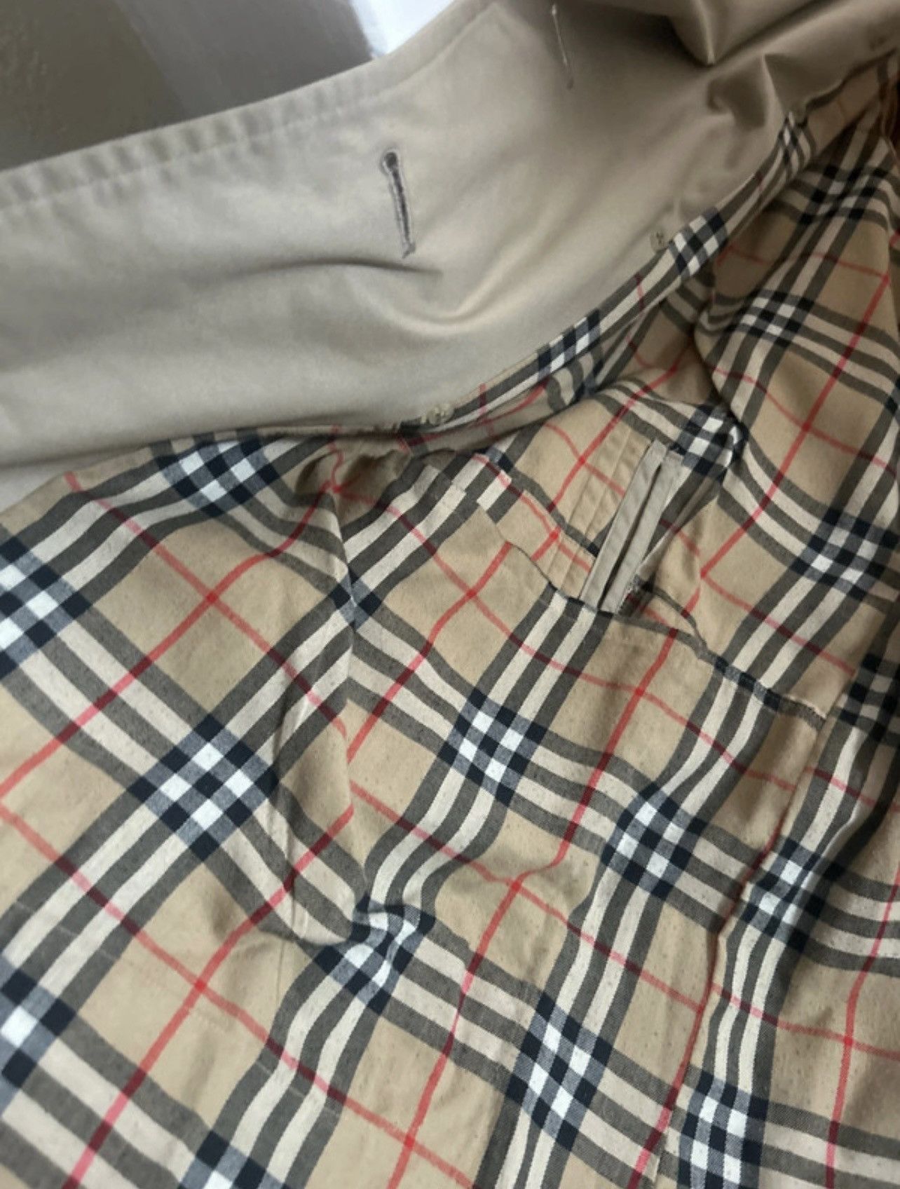 Burberry Burberry Trench coat check lined trench coat Size US XXL / EU 58 / 5 - 10 Thumbnail