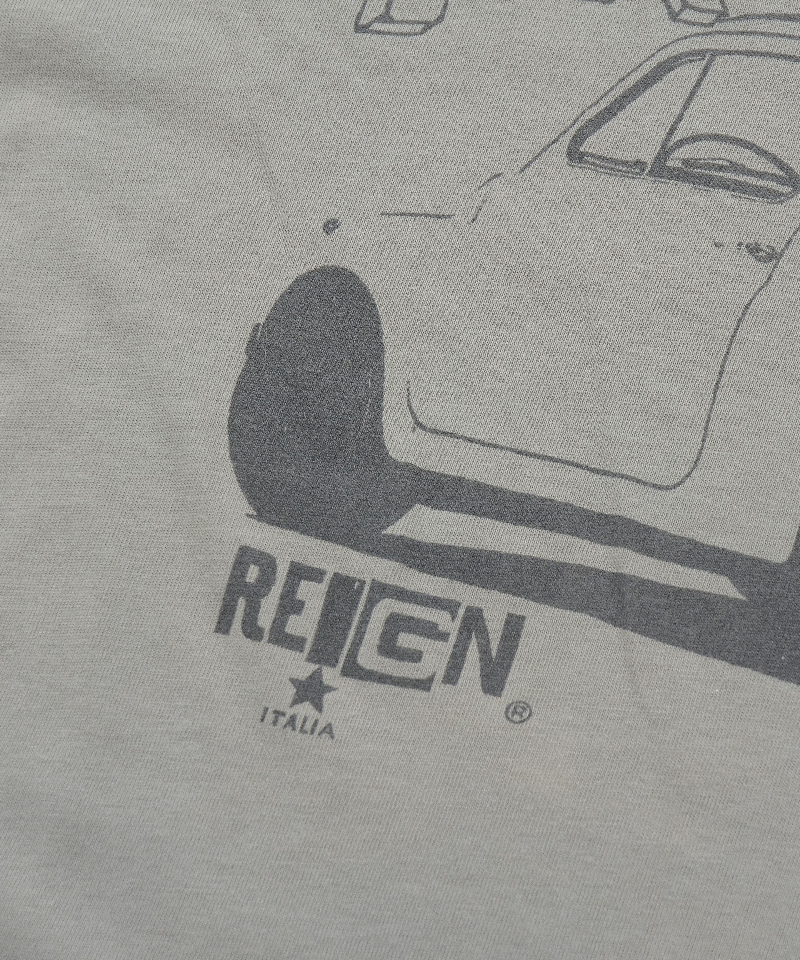 Designer Reign Italia ENJOY YOUR FREEDOM Fiat 500 print t-shirt tee Size US L / EU 52-54 / 3 - 5 Thumbnail