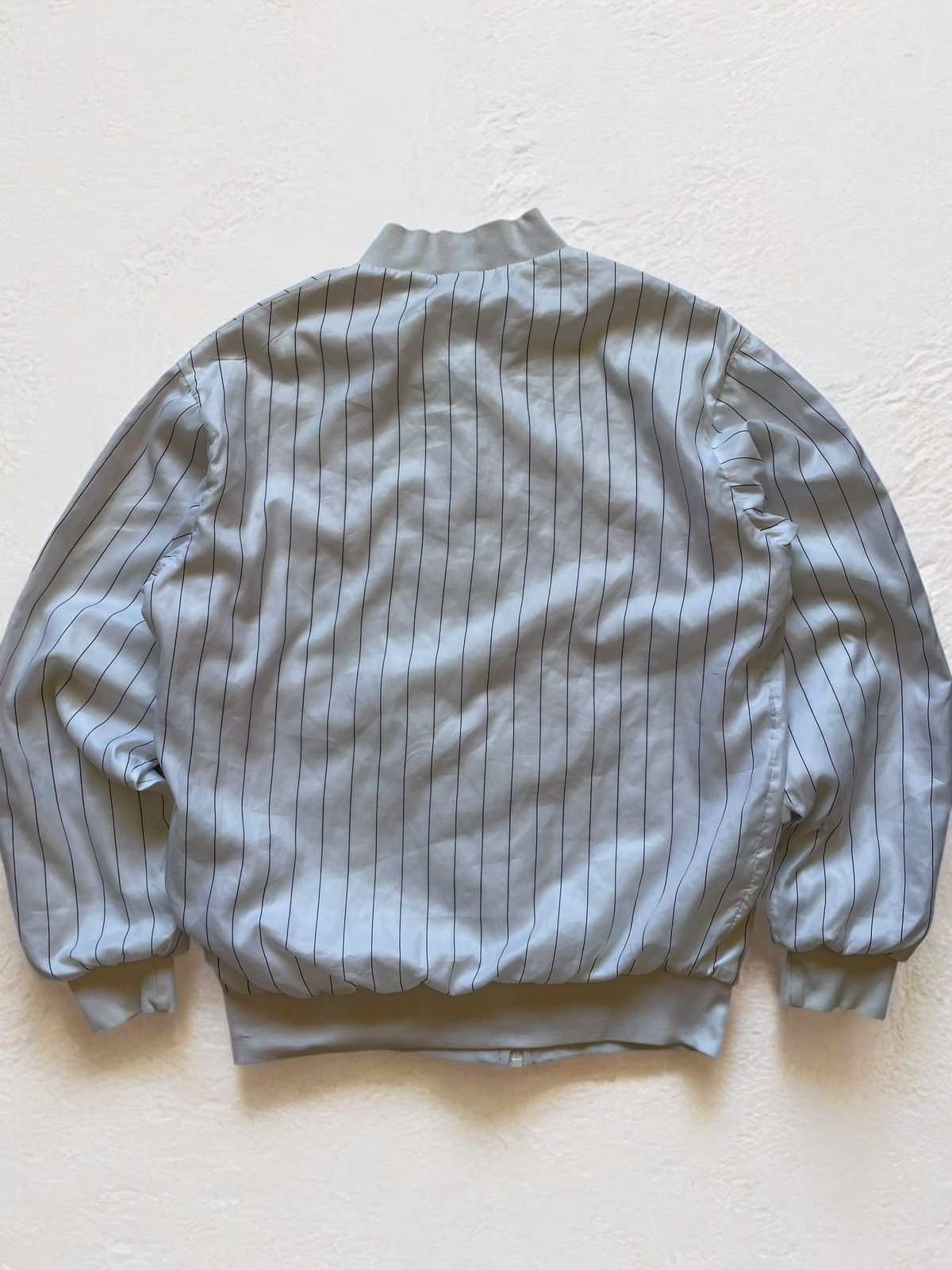 Lacoste × Vintage LACOSTE VINTAGE STRIPPED BOMBER JACKET MA 1 y2k Size US M / EU 48-50 / 2 - 4 Thumbnail