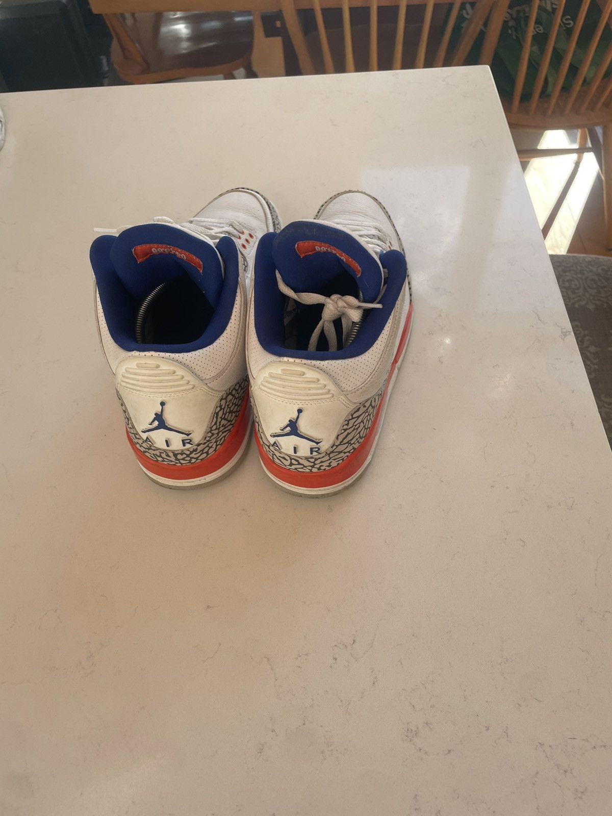 Jordan Brand × Nike Jordan 3 knicks Size US 11.5 / EU 44-45 - 3 Thumbnail