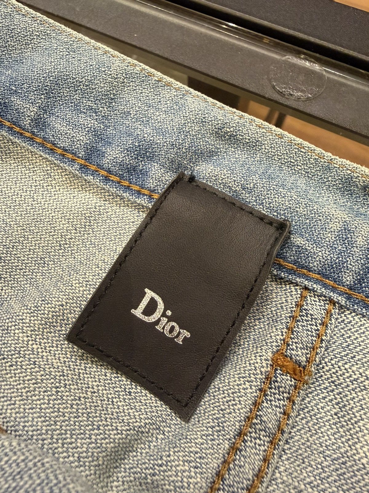 Dior Dior Homme SS10 ‘Wildcat’ Painter Denim Jeans Size US 30 / EU 46 - 4 Thumbnail