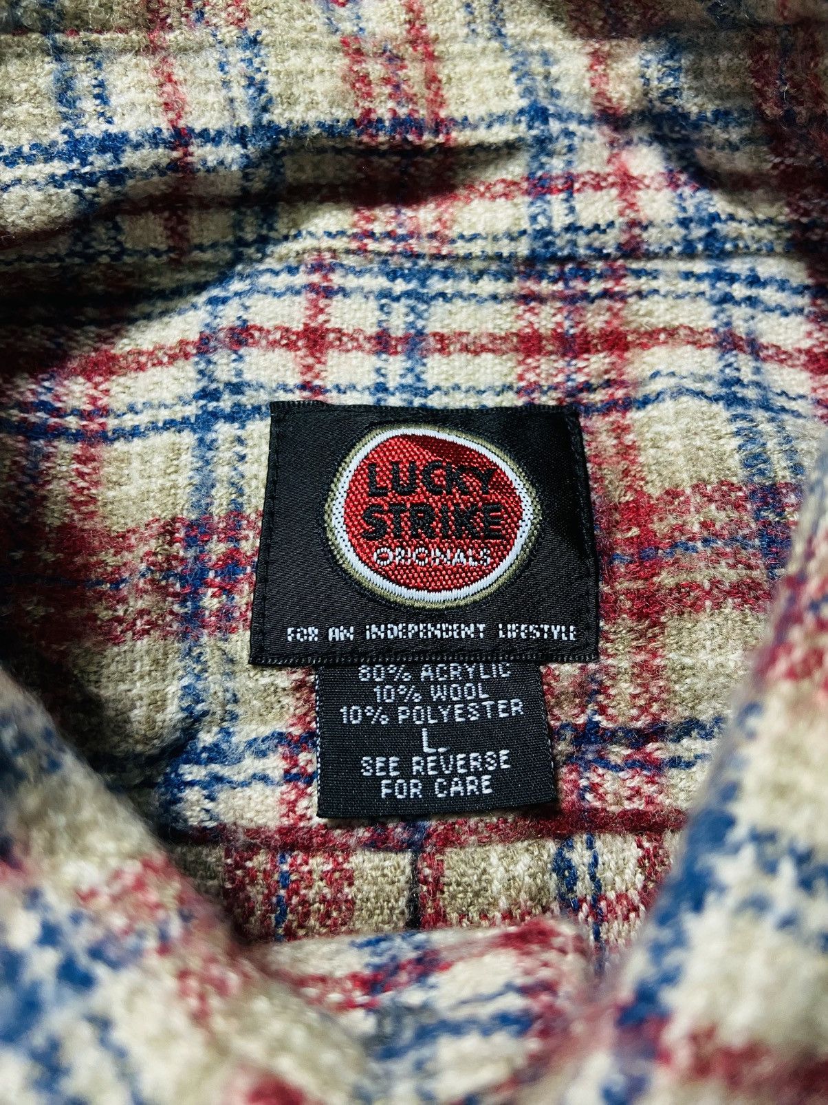Sports Specialties Vintage Lucky Strike Buttons Up Shirt Size US L / EU 52-54 / 3 - 10 Thumbnail