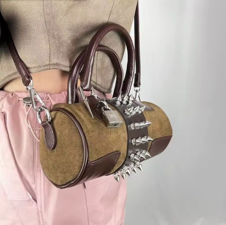 Other Handmade Y2K Vintage Punk Velvet Chain Crossbody Tote Size ONE SIZE - 2 Thumbnail