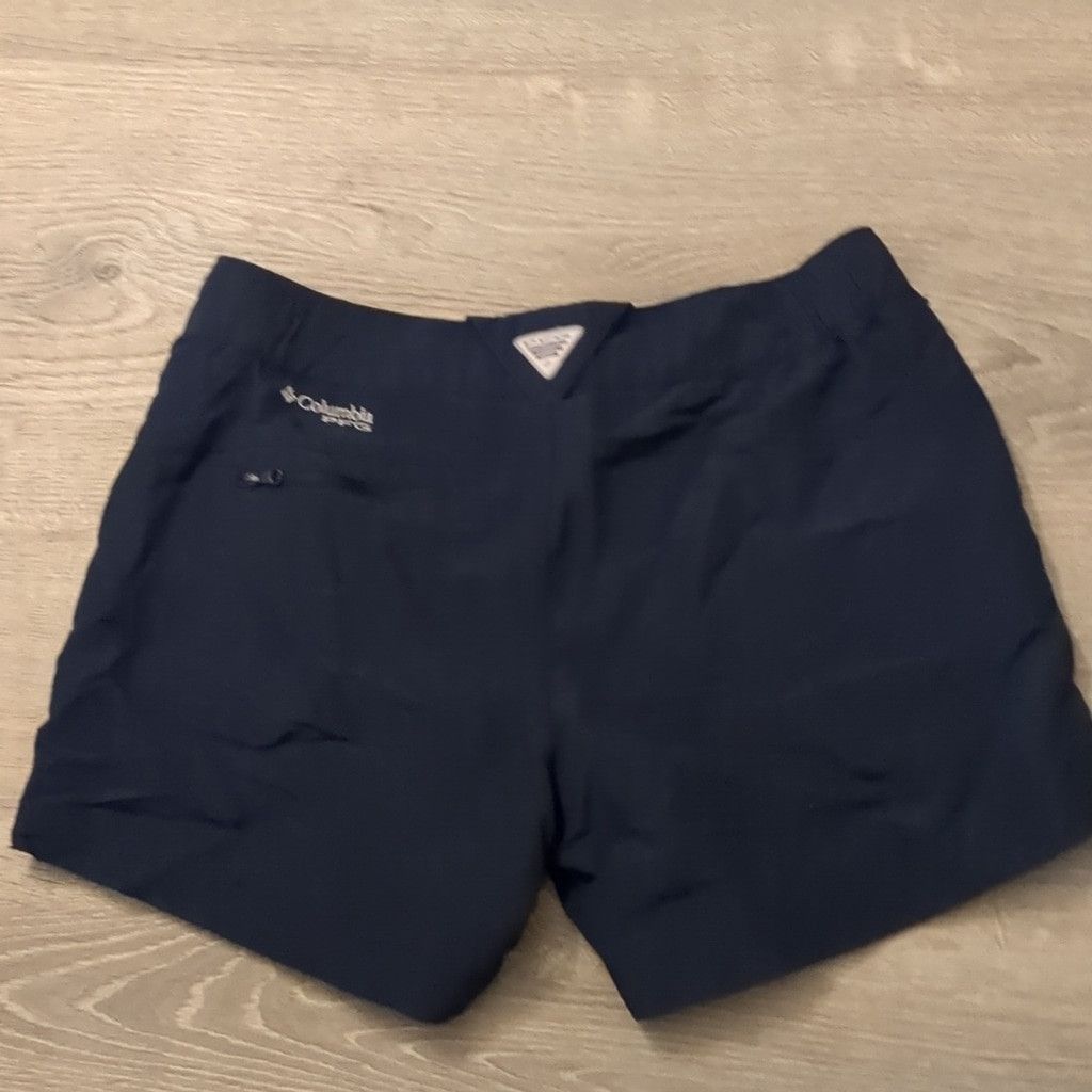 Columbia Columbia navy blue performance fishing gear shorts size med. Size 30" / US 8 / IT 44 - 5 Thumbnail