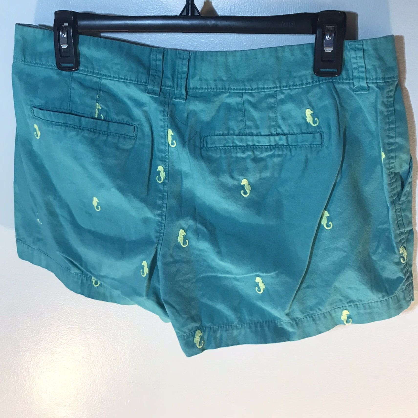 Old Navy Old Navy Turquoise Chino Pants Womens Size 6 Casual 5-Pocket Lightweight Breathable Size 28" / US 6 / IT 42 - 3 Thumbnail