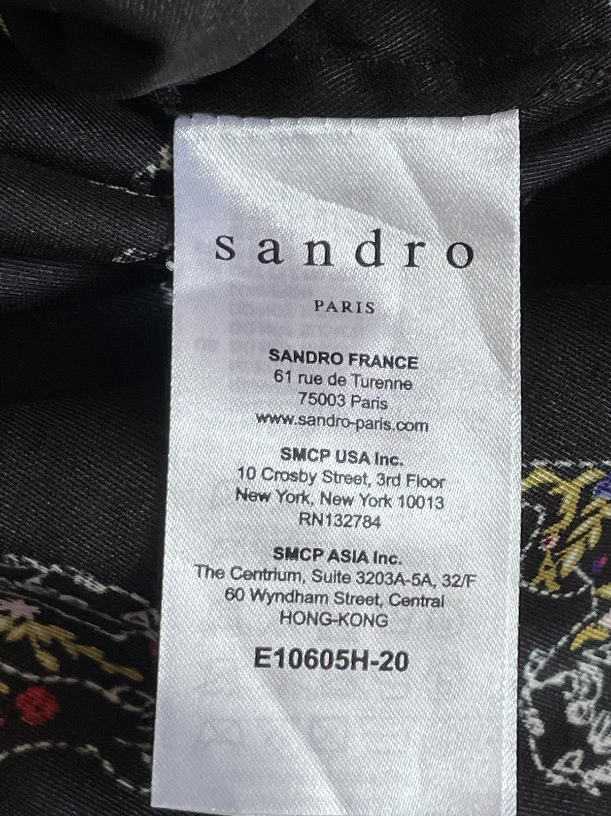 Sandro Sandro Blouses Kimono Tiger Print Monogram Japanese Style Size M / US 6-8 / IT 42-44 - 8 Thumbnail